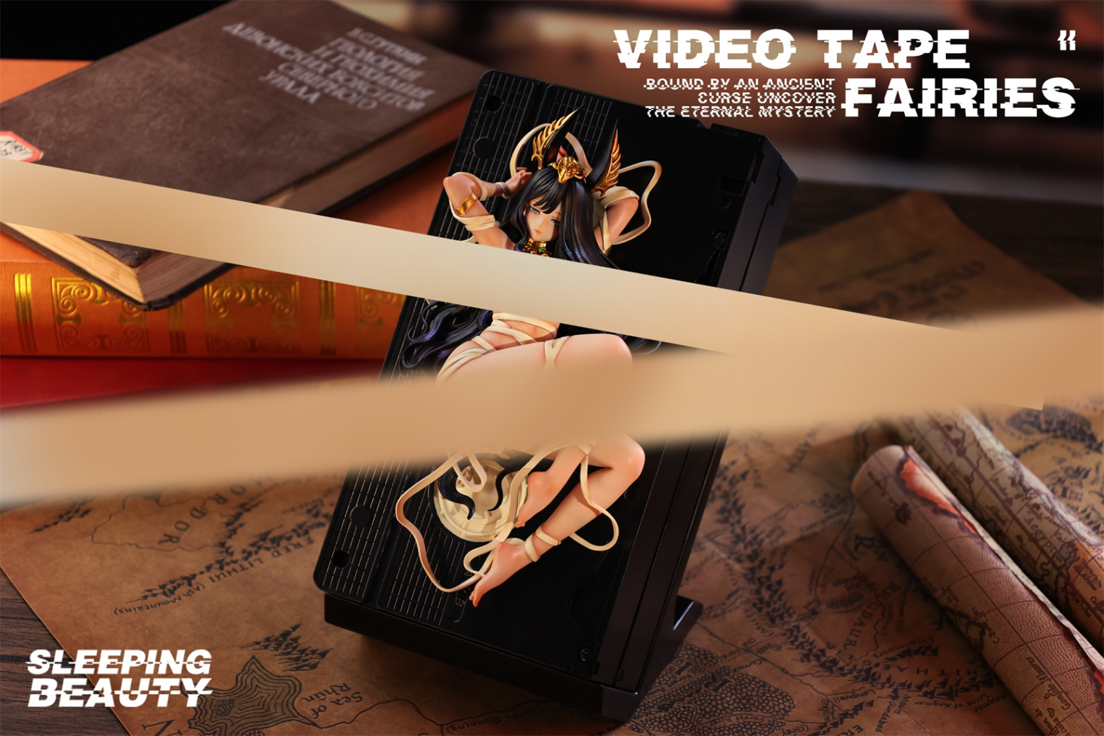 【Pre-sale】Sleeping Beauty Video Tape Fairies Memory Reel & Golden Deity-Original Design-WeArtDoing Studio