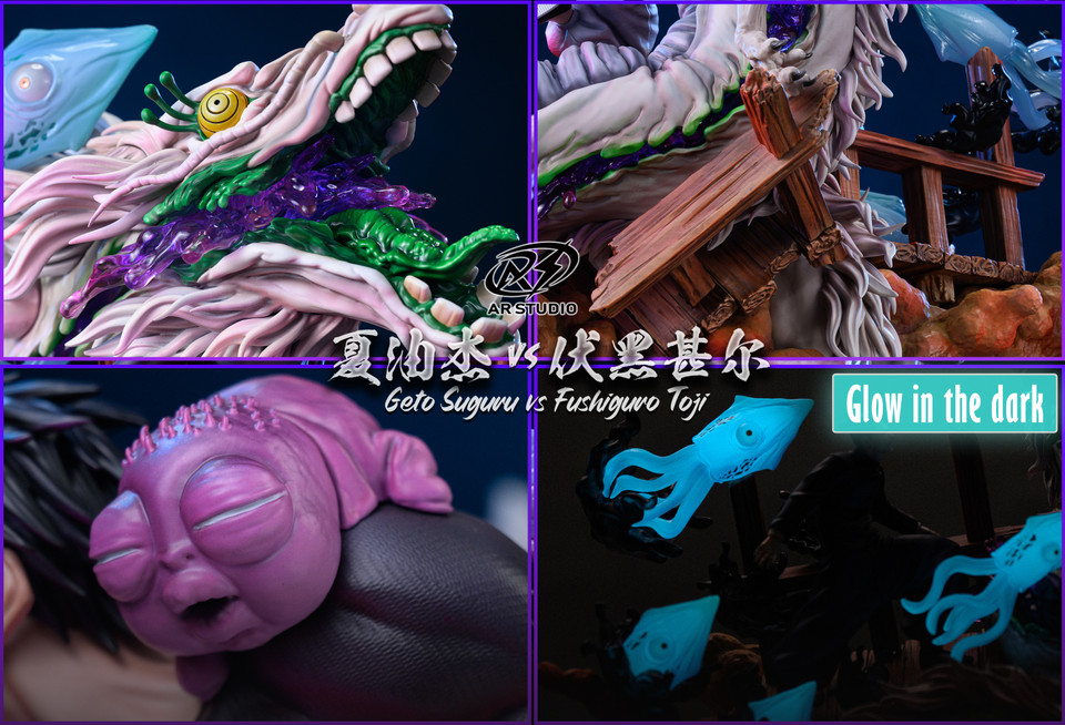 【Pre-sale】1/6 Scale Geto Suguru vs Fushiguro Toji-AR Studio