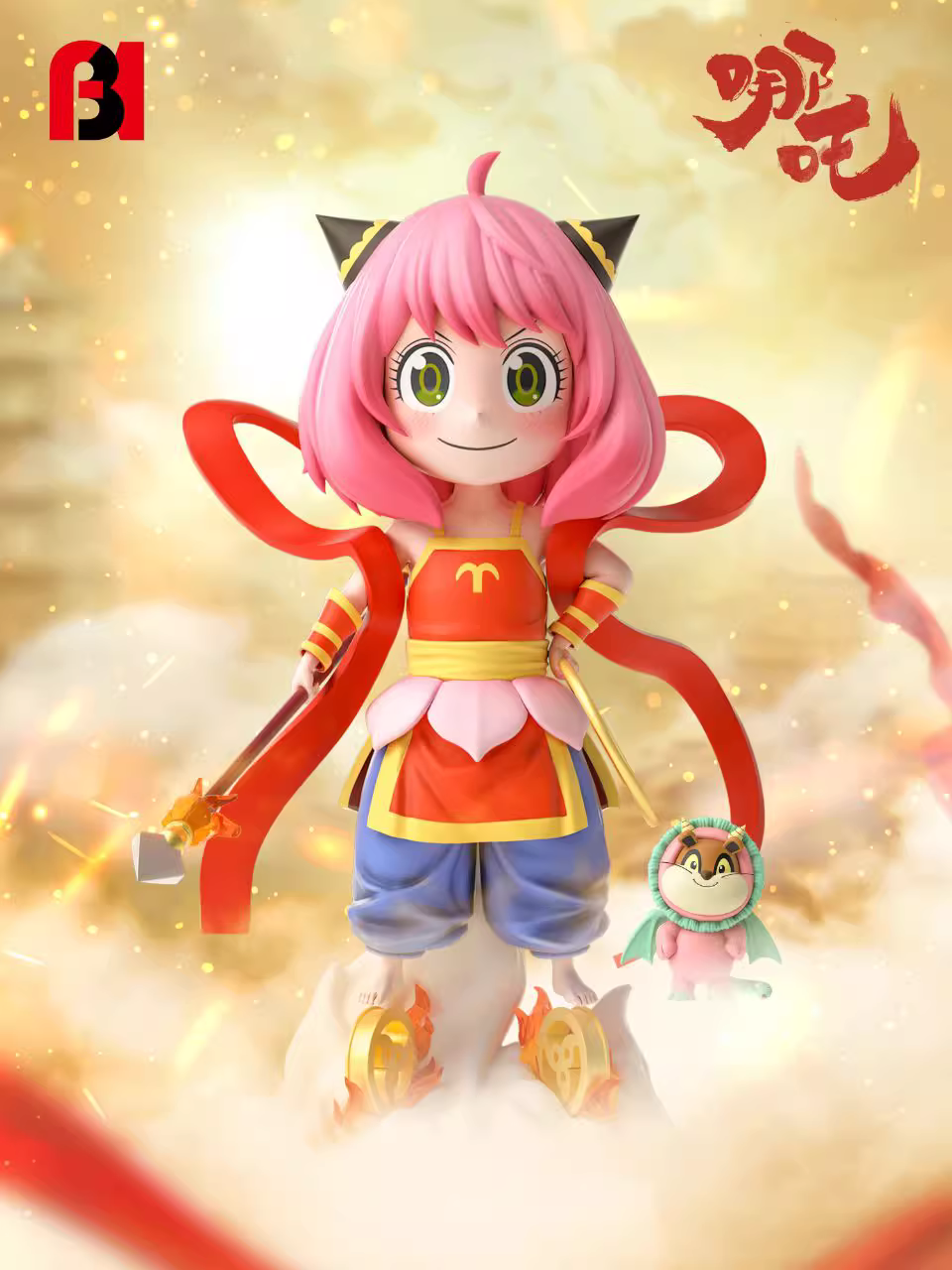 【Pre-sale】Ne Zha Cosplay Anya Forger with Chimera-FBI Studio