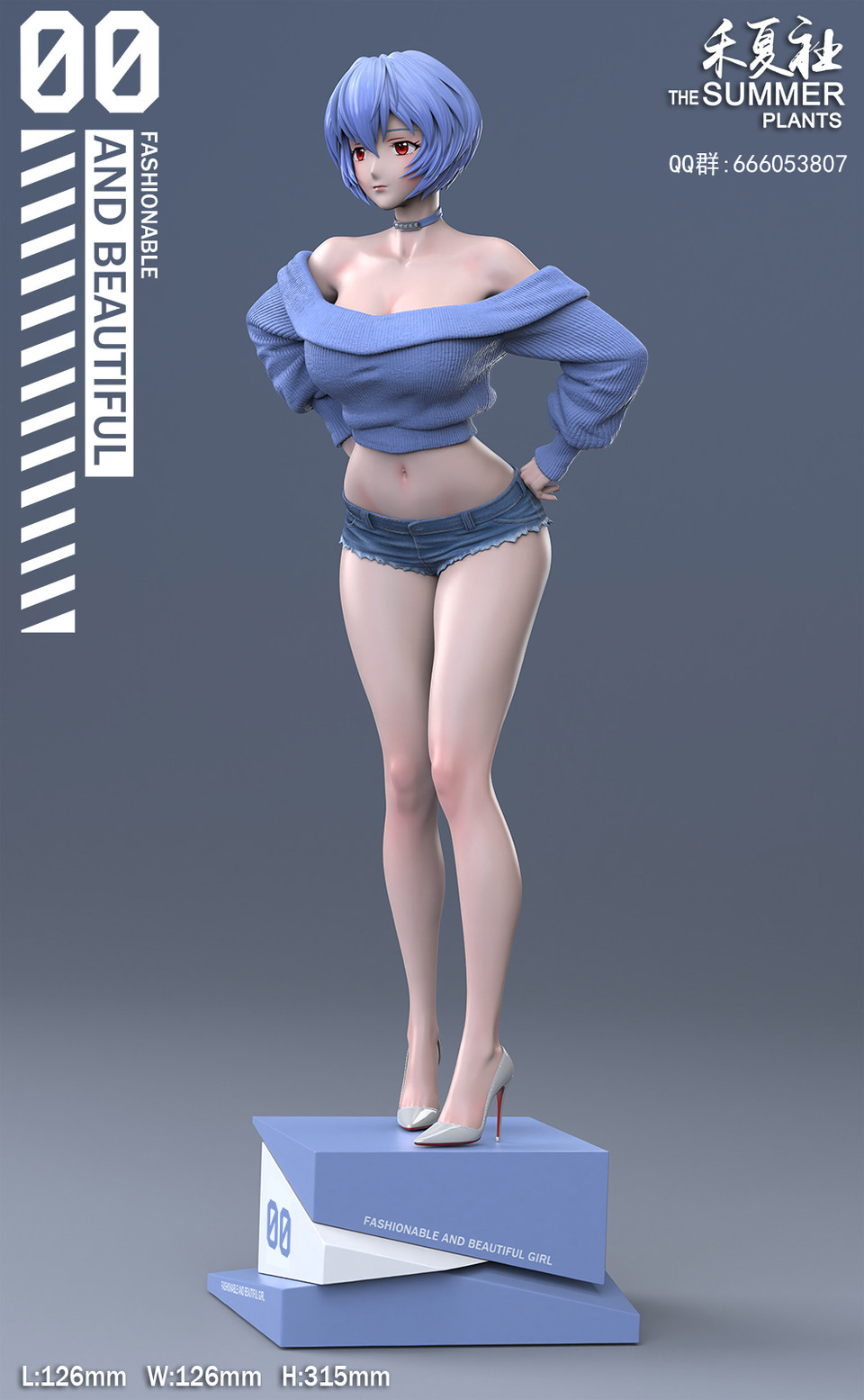 【Sold out】1/6 Scale Ayanami Rei-EVA-The Summer Plans Studio