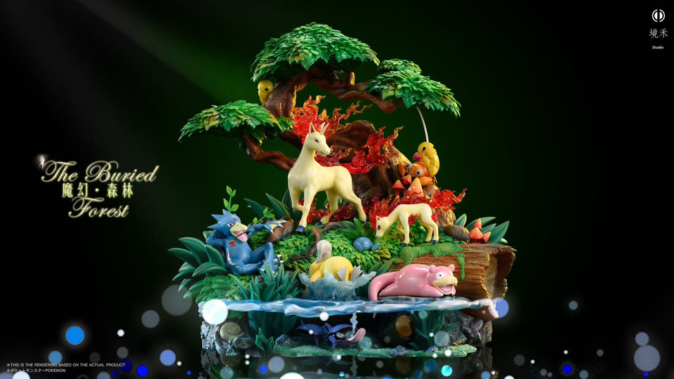 【Pre-sale】The Buried Forest-Pokemon-JingHe Studio