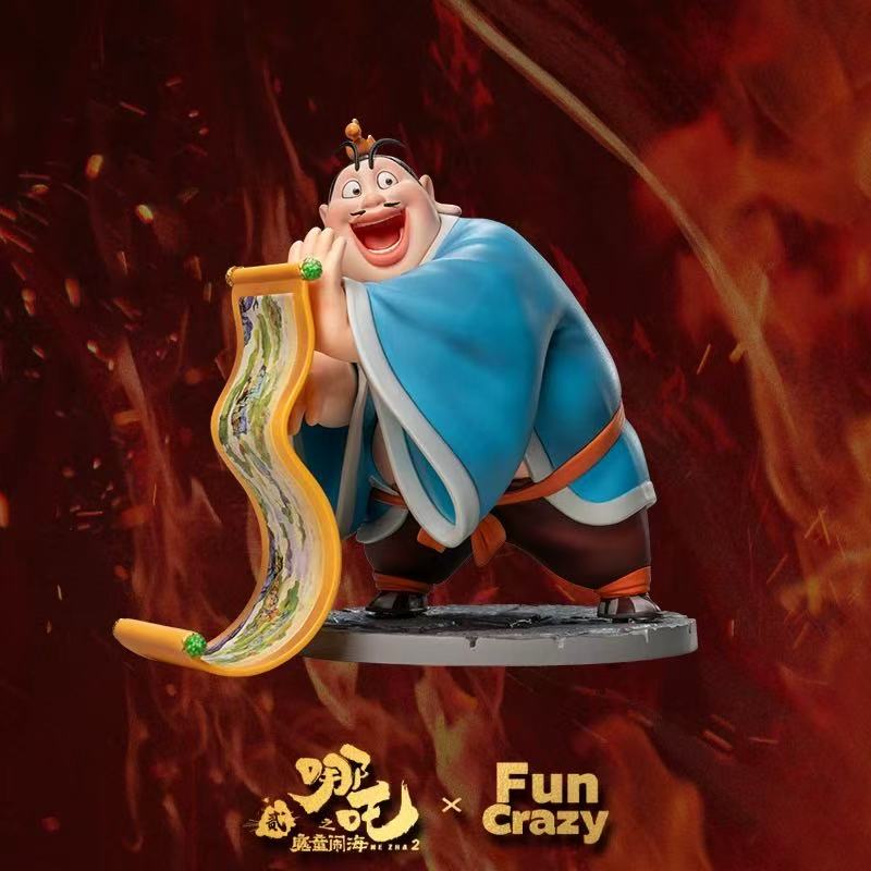 【Sold out】Nezha, Aoguang, Aobing & Taiyizhenren-Nezha: Demon Child Conquers the Sea-Fun Crazy Studio