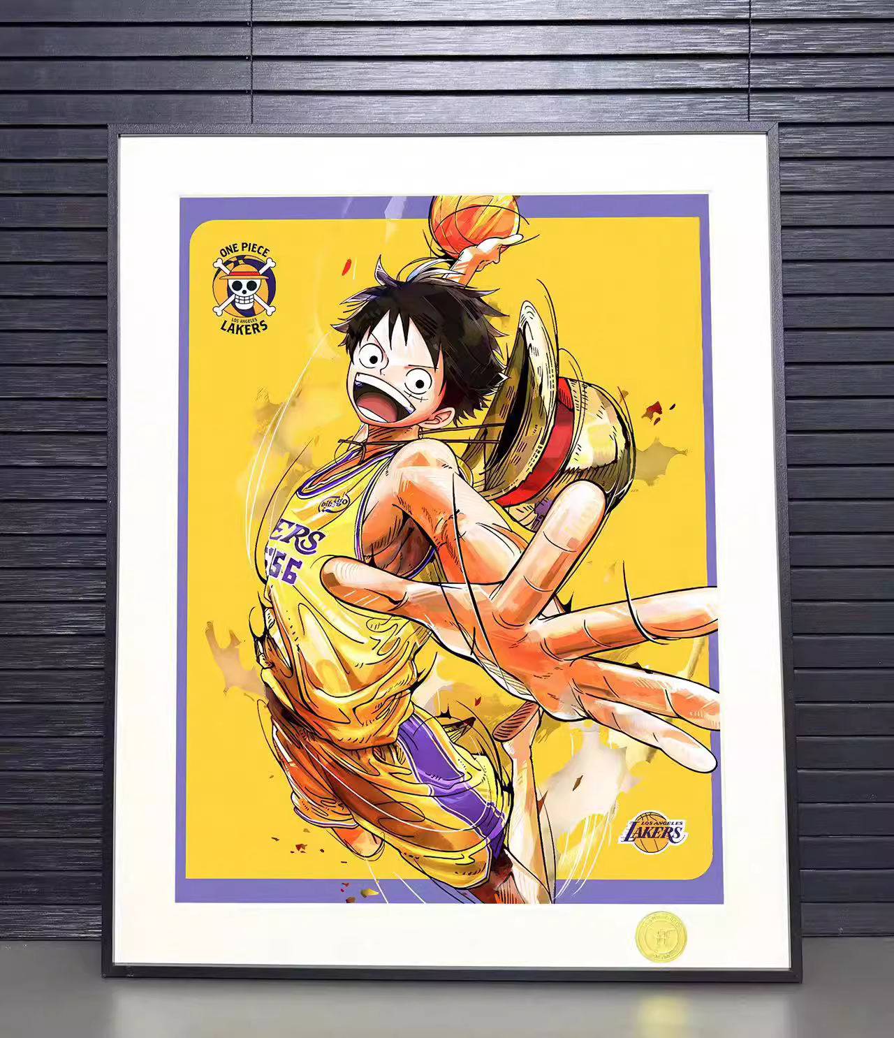 【Pre-sale】Decorative Painting of Basketball The Straw Hats–H2 Studio