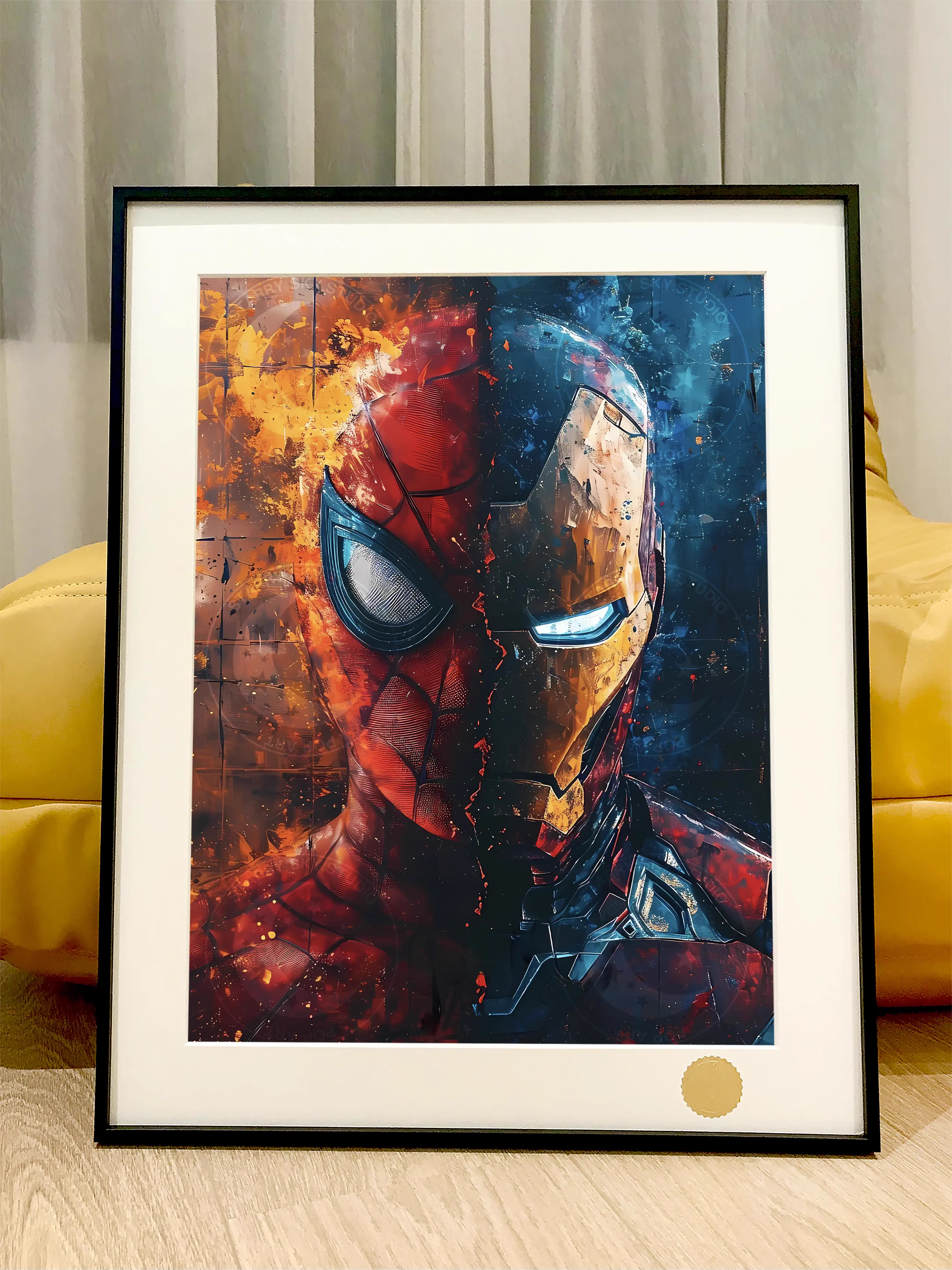 【Pre-sale】Decorative Painting of Tony Stark-Iron Man-XingKong Studio