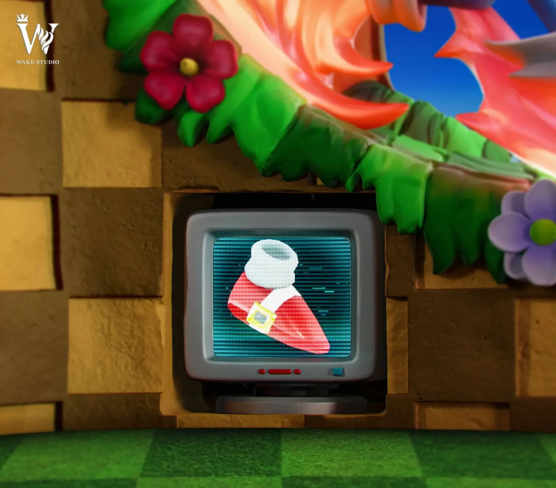 【Last one】Sonic the Hedgehog with LED-Sonic Generations-Wake Studio