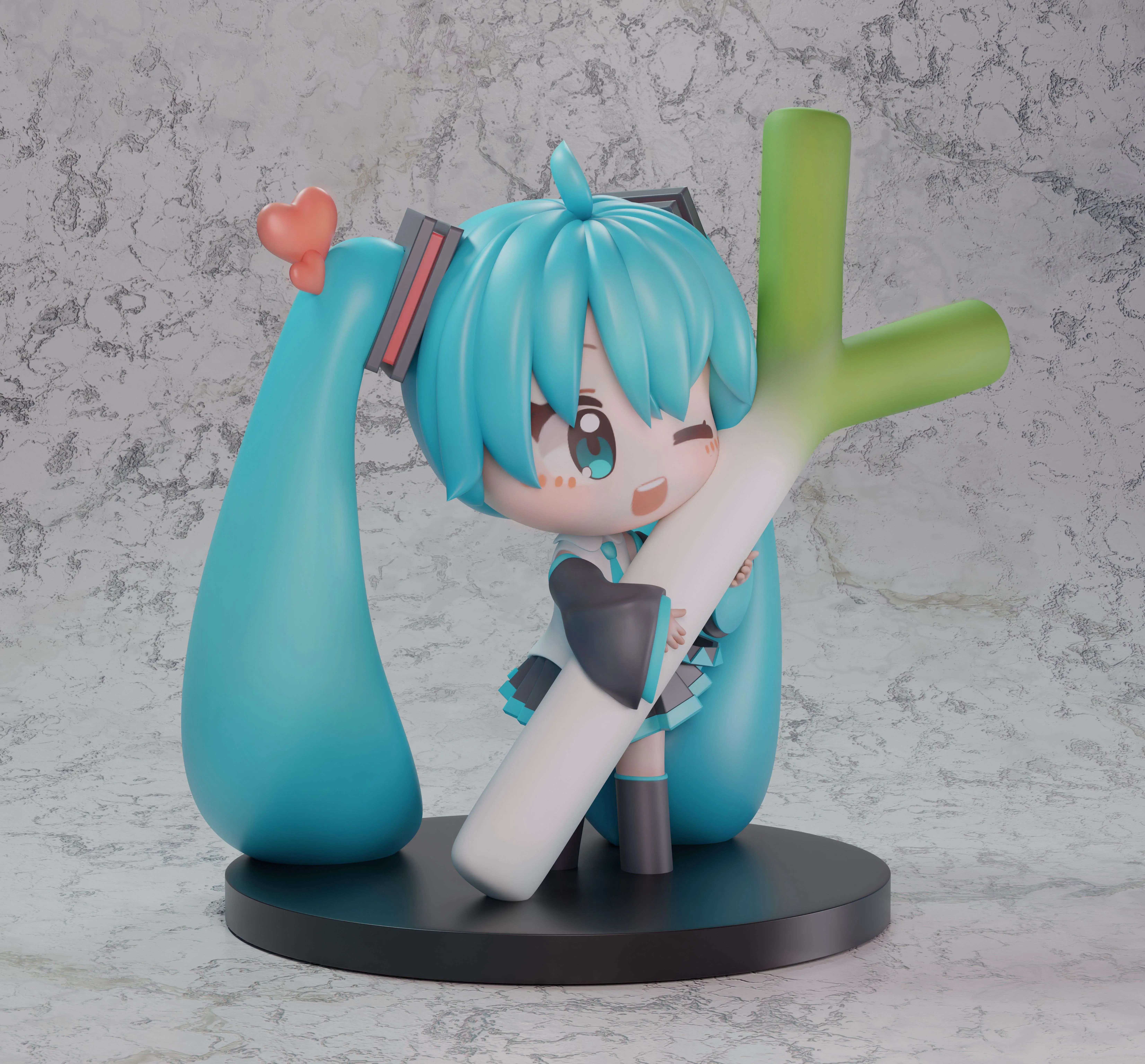【Pre-sale】Big Scallion with Hatsune Miku–VOCALOID–ChaoShe Studio