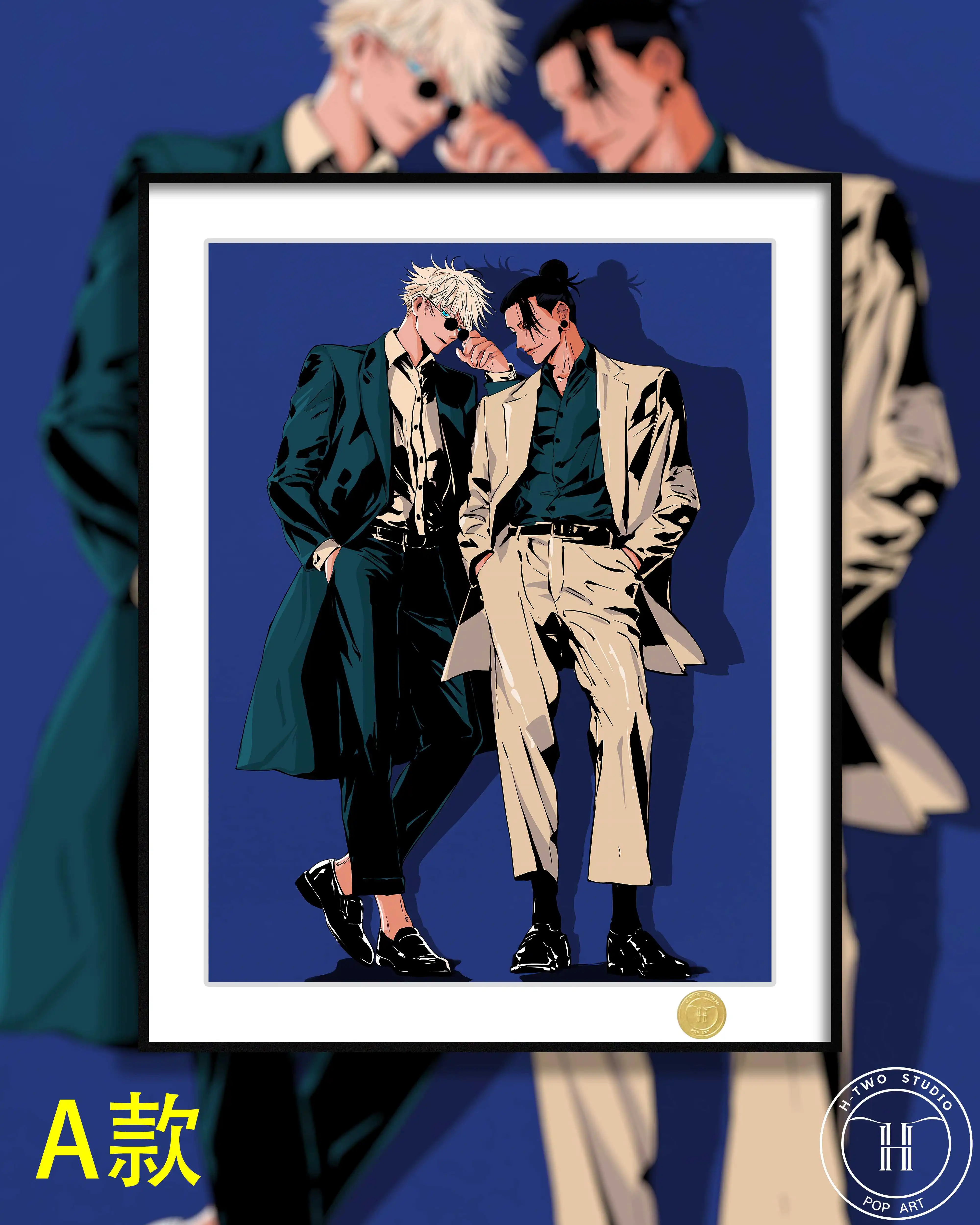 【Pre-sale】Decorative Painting of Gojo and Geto-H2 Studio