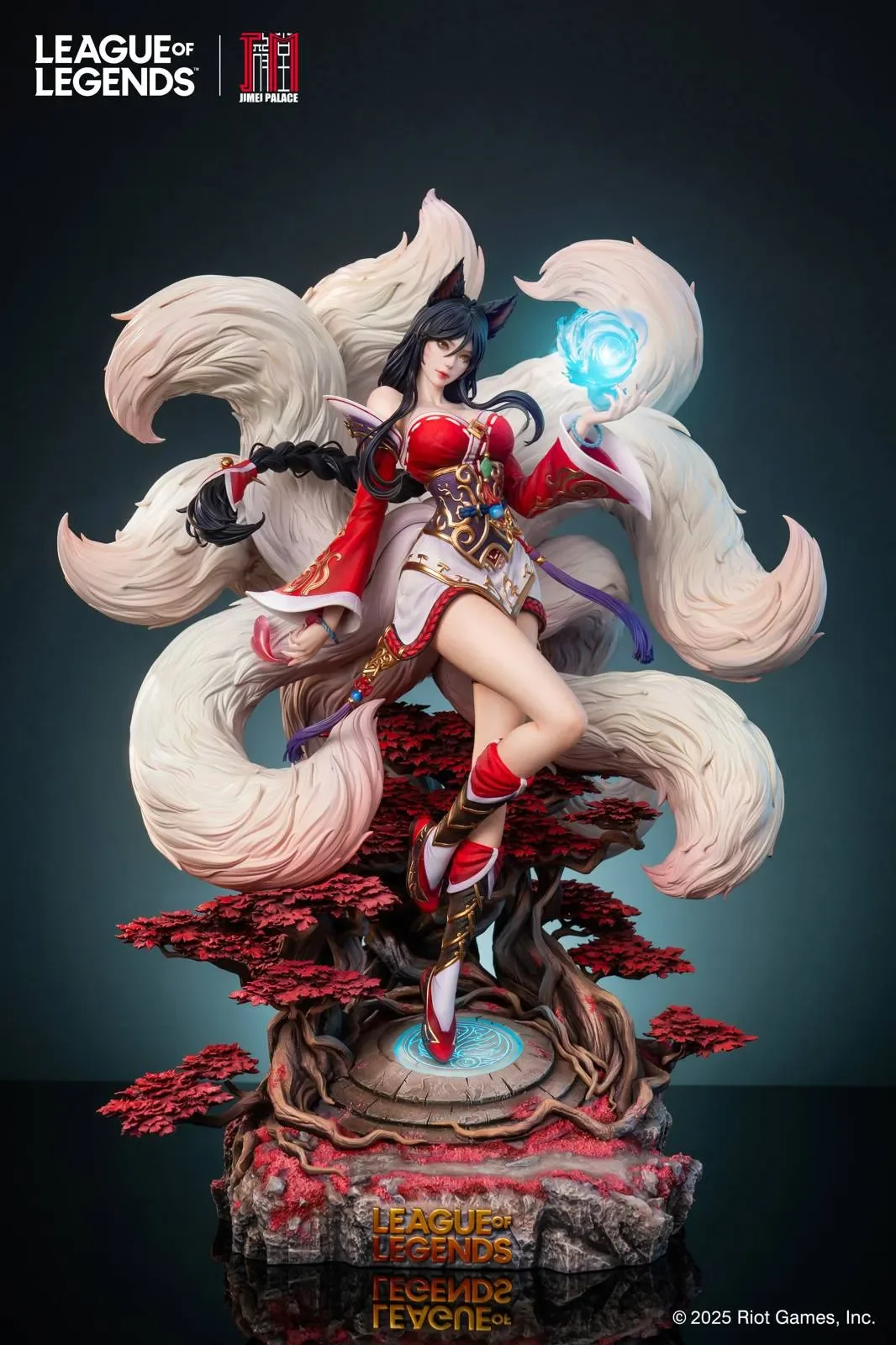 【Pre-sale】Licensed The Nine-Tailed Fox Ahri with LED-League of Legends (LOL)-JIMEI Palace Studio
