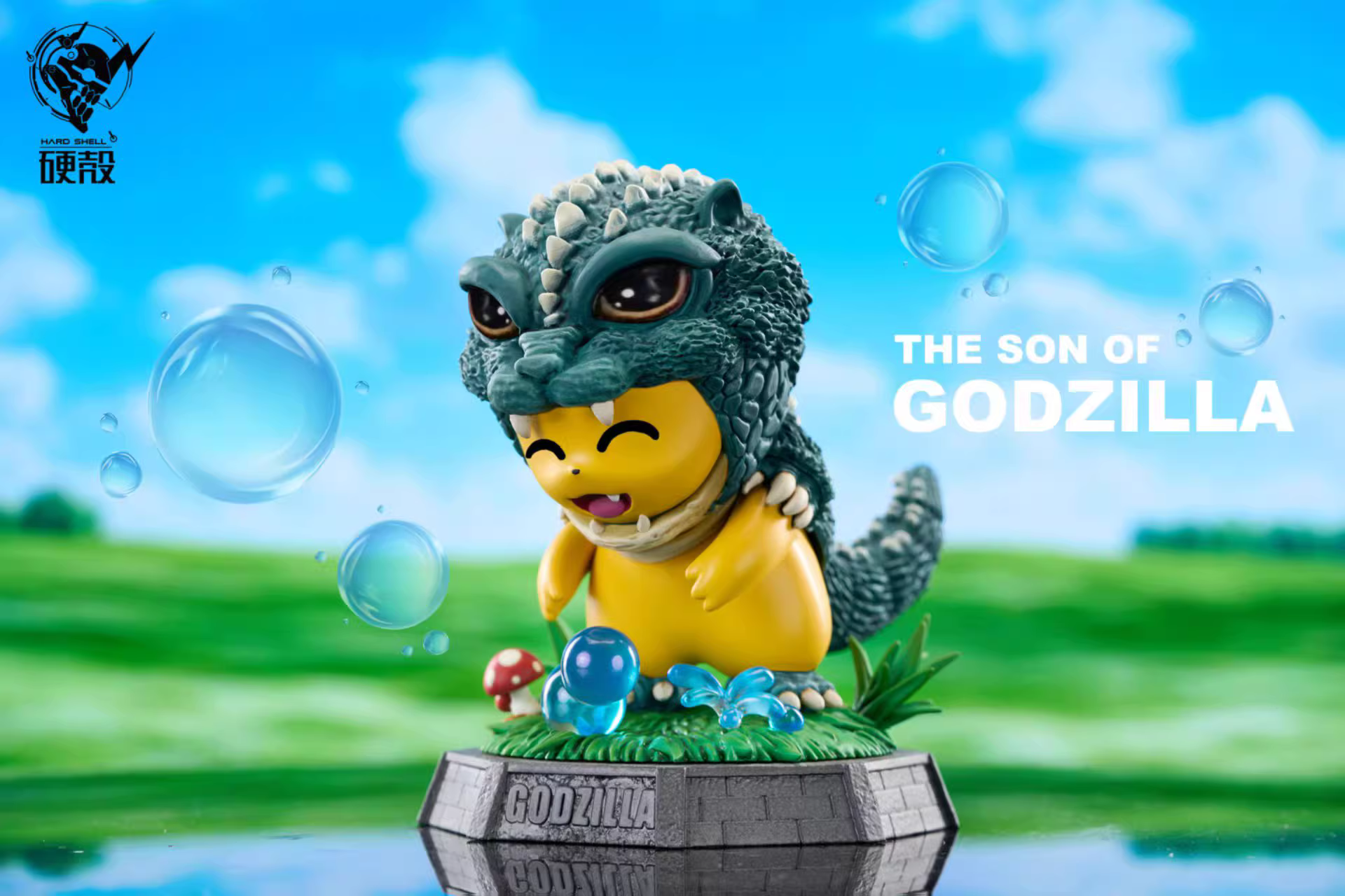 【Pre-sale】Pikachu cos Godzilla-Pokemon-Hard Shell Studio