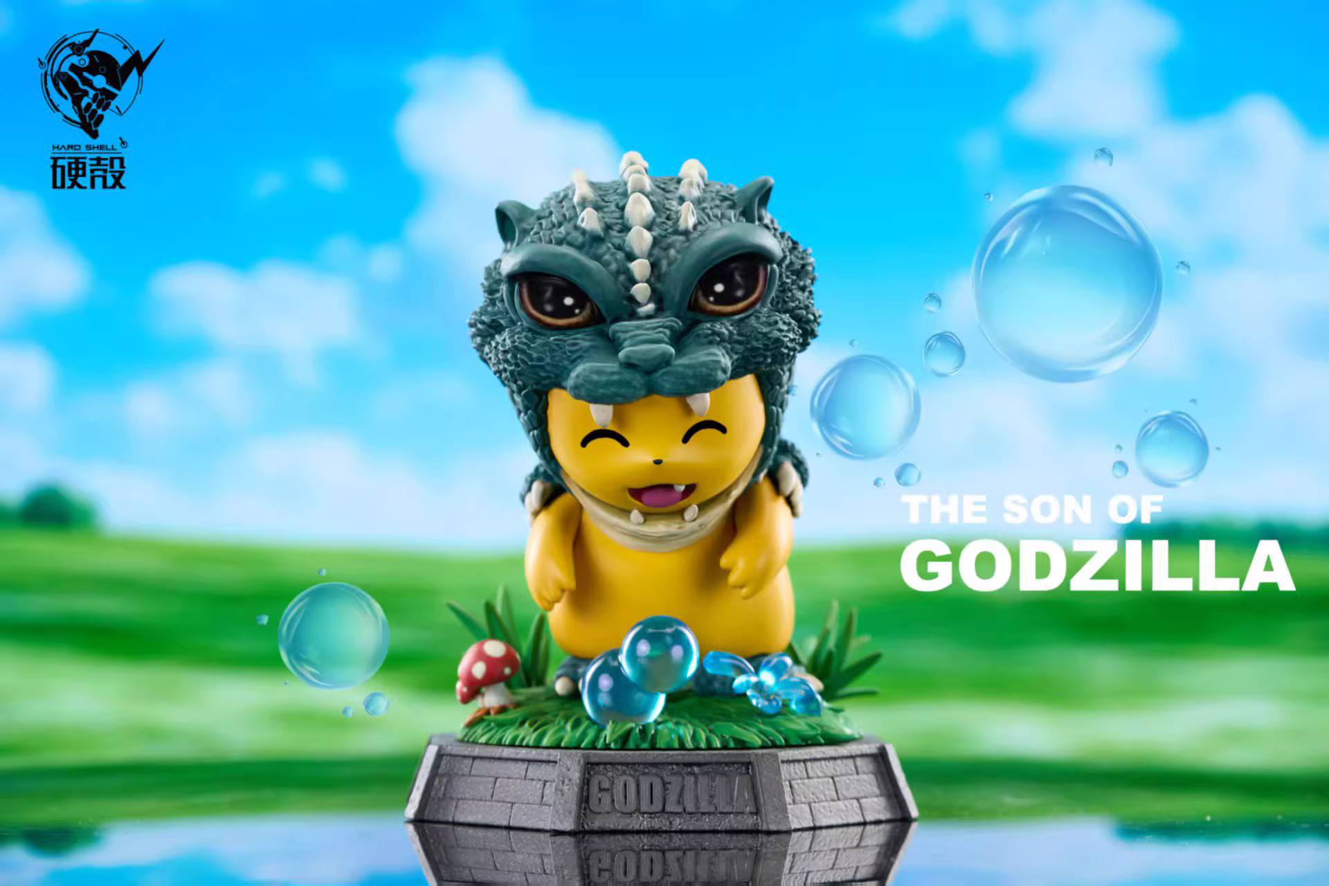 【Pre-sale】Pikachu cos Godzilla-Pokemon-Hard Shell Studio