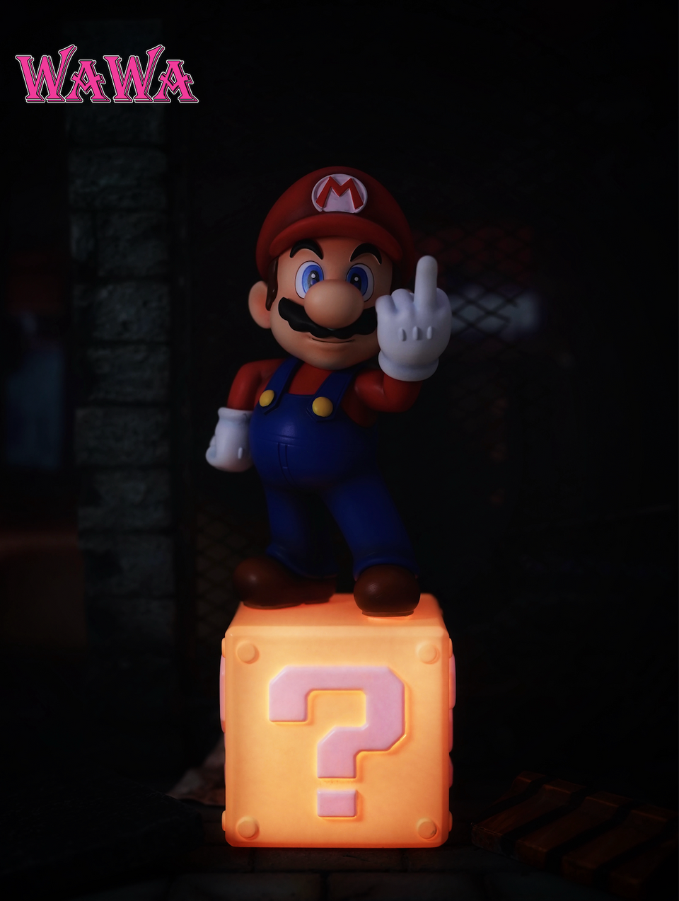 【Pre-sale】Mario with LED-Super Mario-WAWA Studio