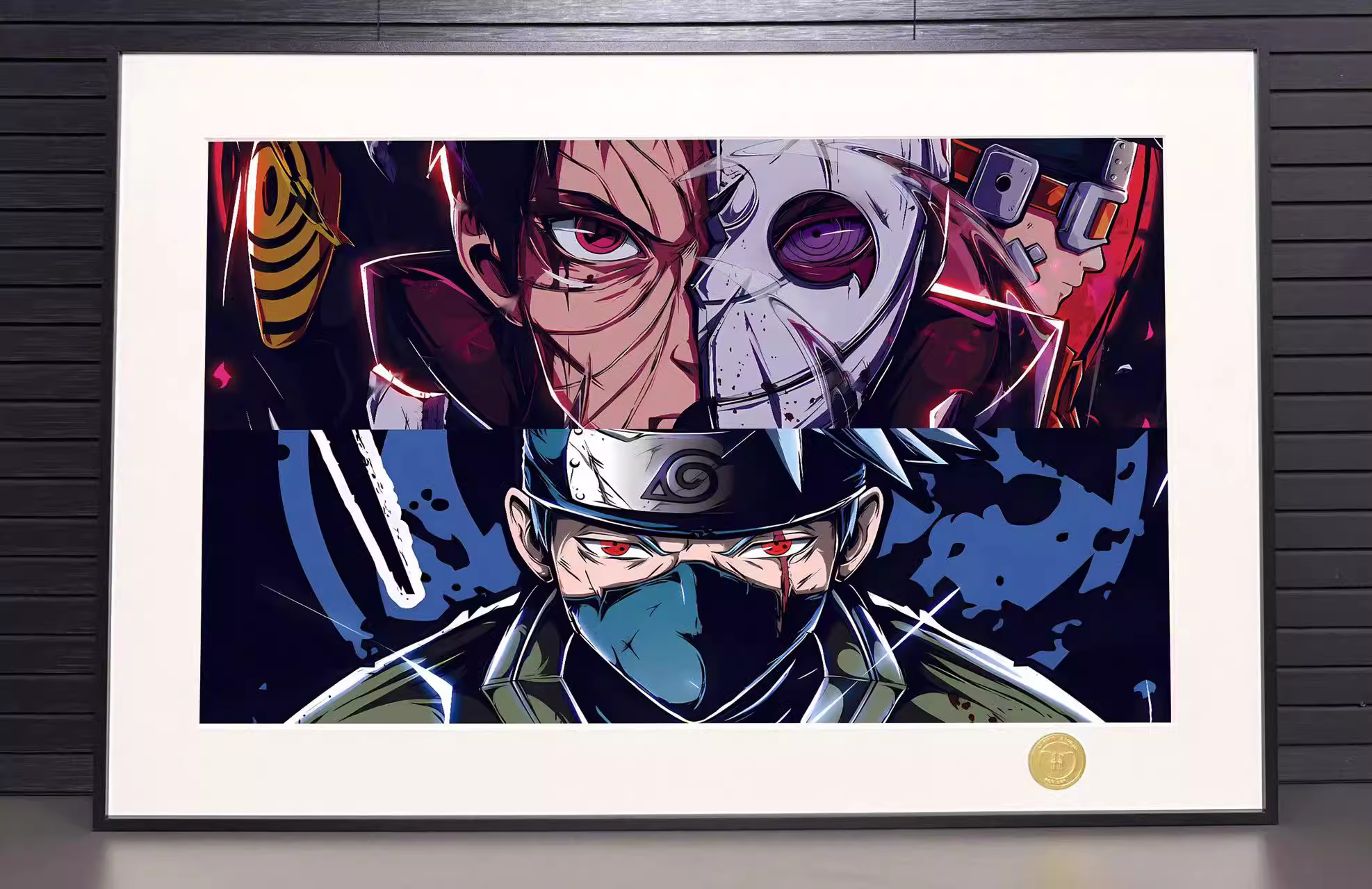 【Pre-sale】Decorative Painting of Kakashi and Obito-H2 Studio