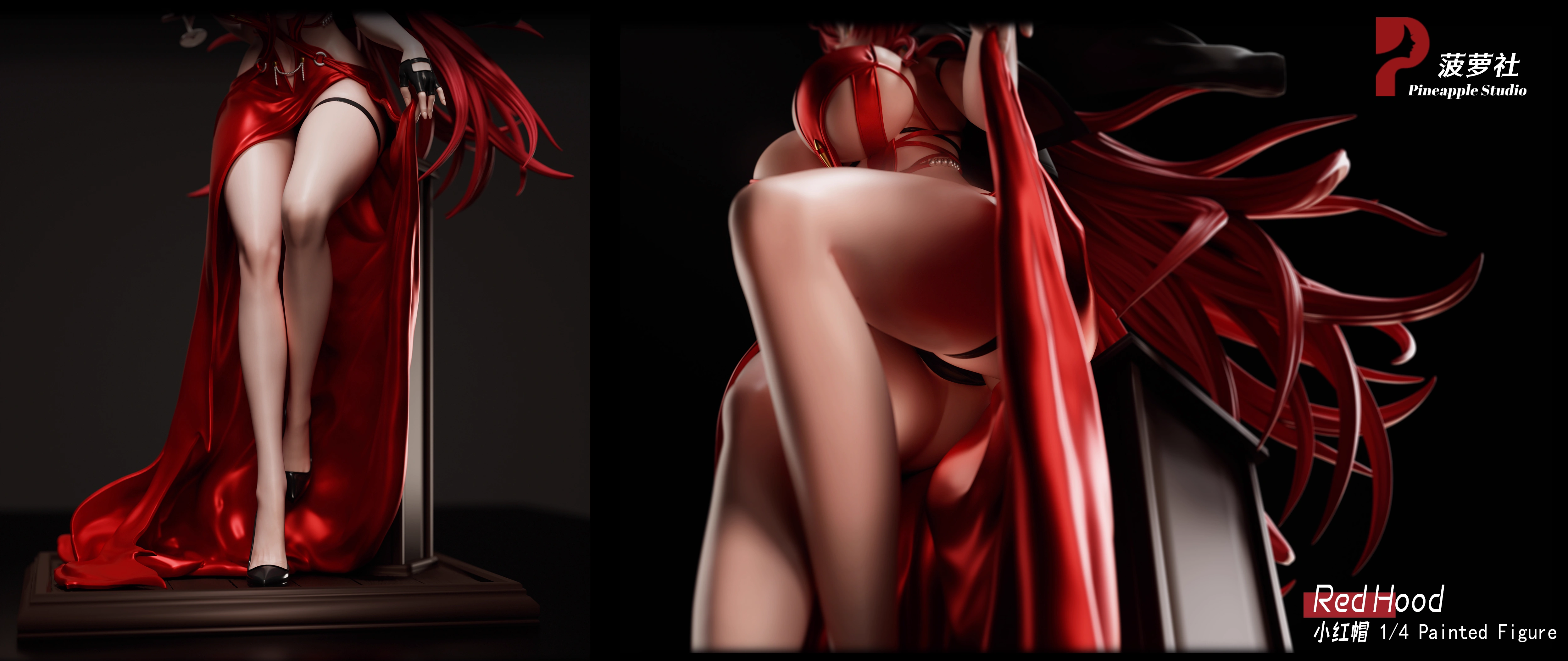 【Sold out】1/4 Scale Red Hood-NIKKE：The Goddess of Victory-Pineapple Studio