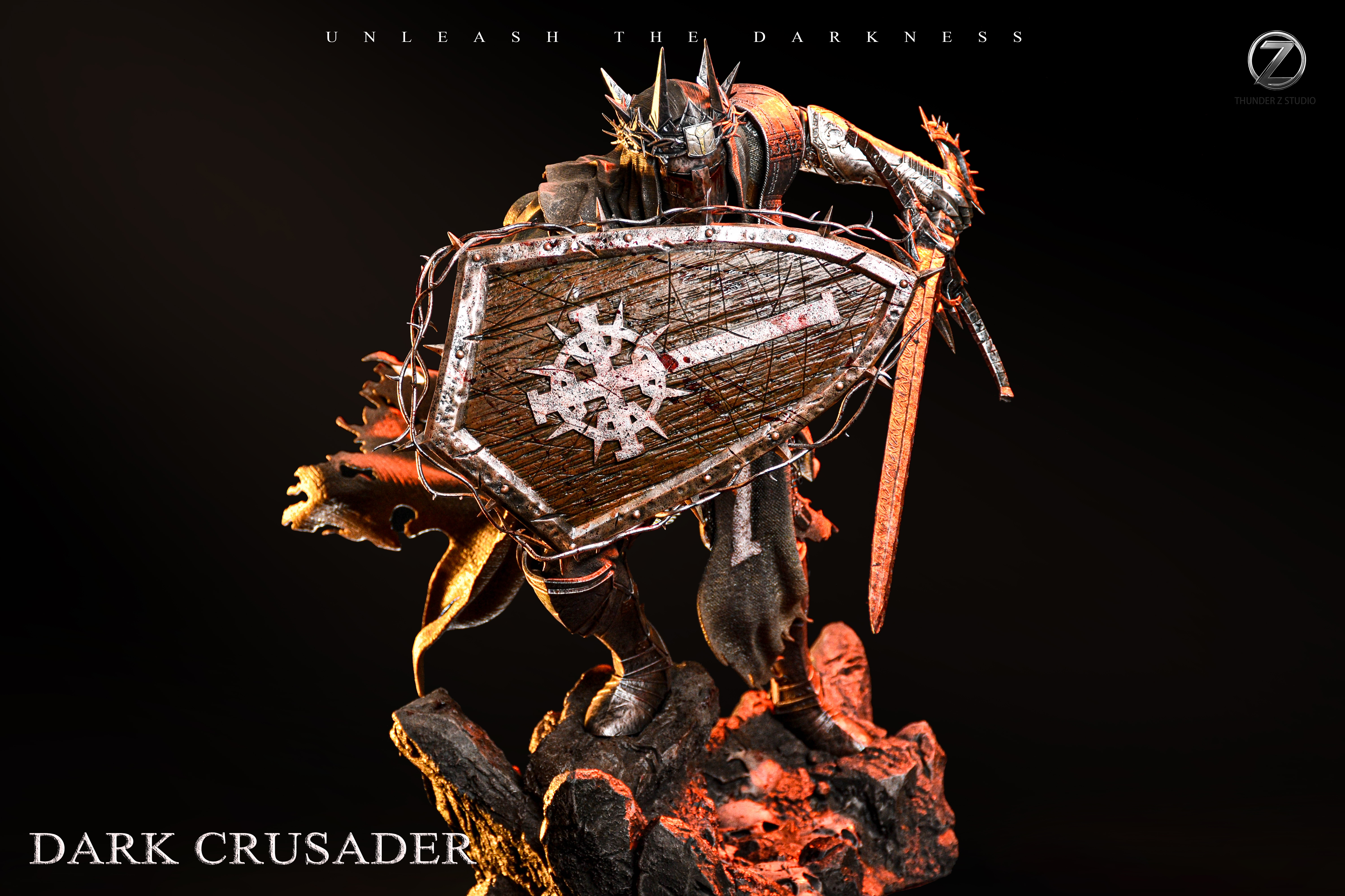【Pre-sale】1/4 Scale Dark Crusader-Warhammer 40,000: Dawn of War Dark Crusade-THUNDER Z STUDIO