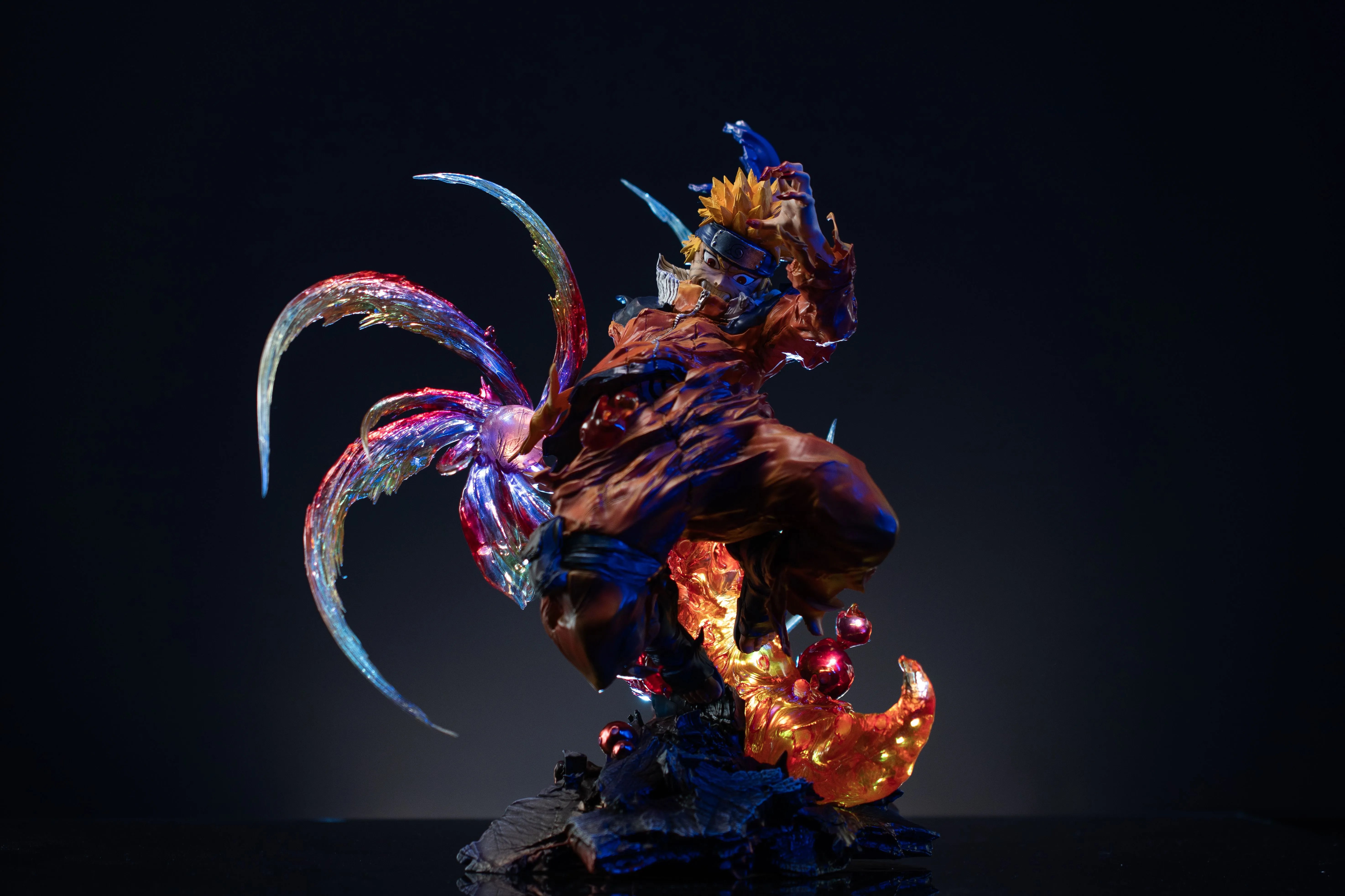 【Pre-sale】1/4 Scale Naruto with LED-Iron Curtain Studio