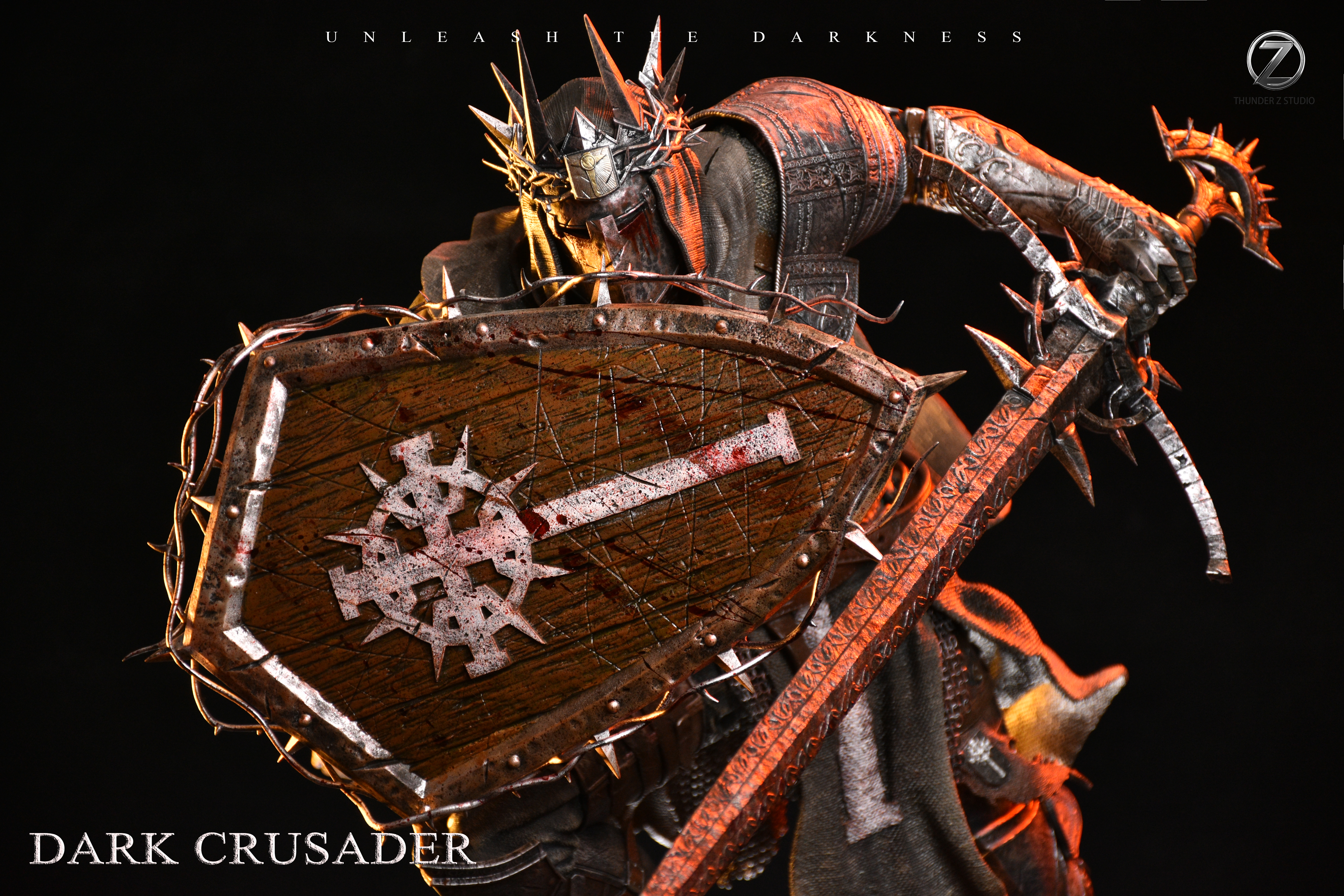 【Pre-sale】1/4 Scale Dark Crusader-Warhammer 40,000: Dawn of War Dark Crusade-THUNDER Z STUDIO