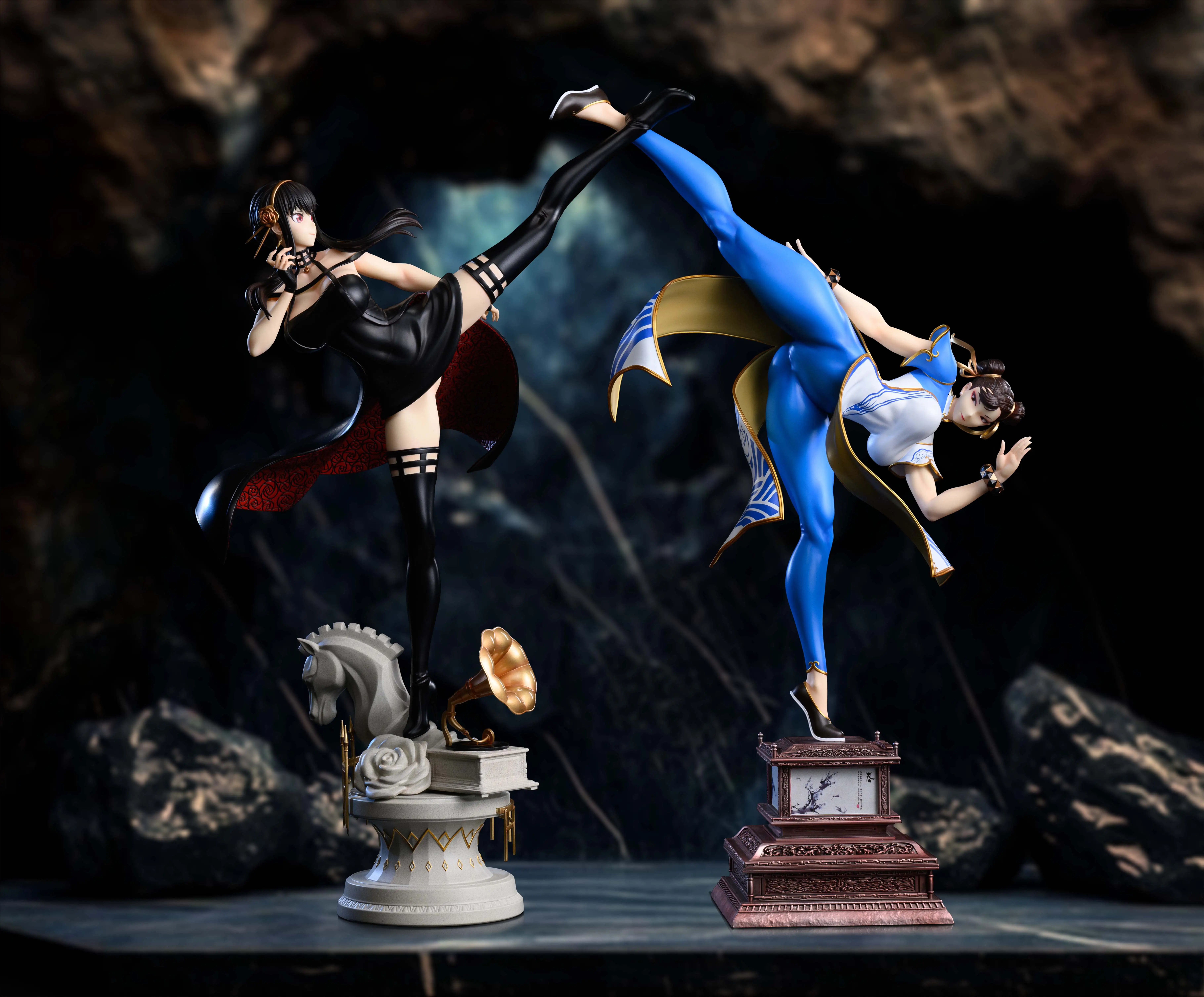 【Pre-sale】1/4 Scale Yor VS ChunLi-Xpic Studio