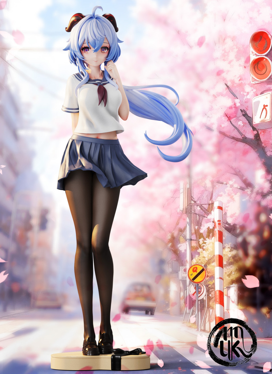 【Pre-sale】1/6 Scale JK—Confession to Ganyu-Genshin Impact-MoKu Studio