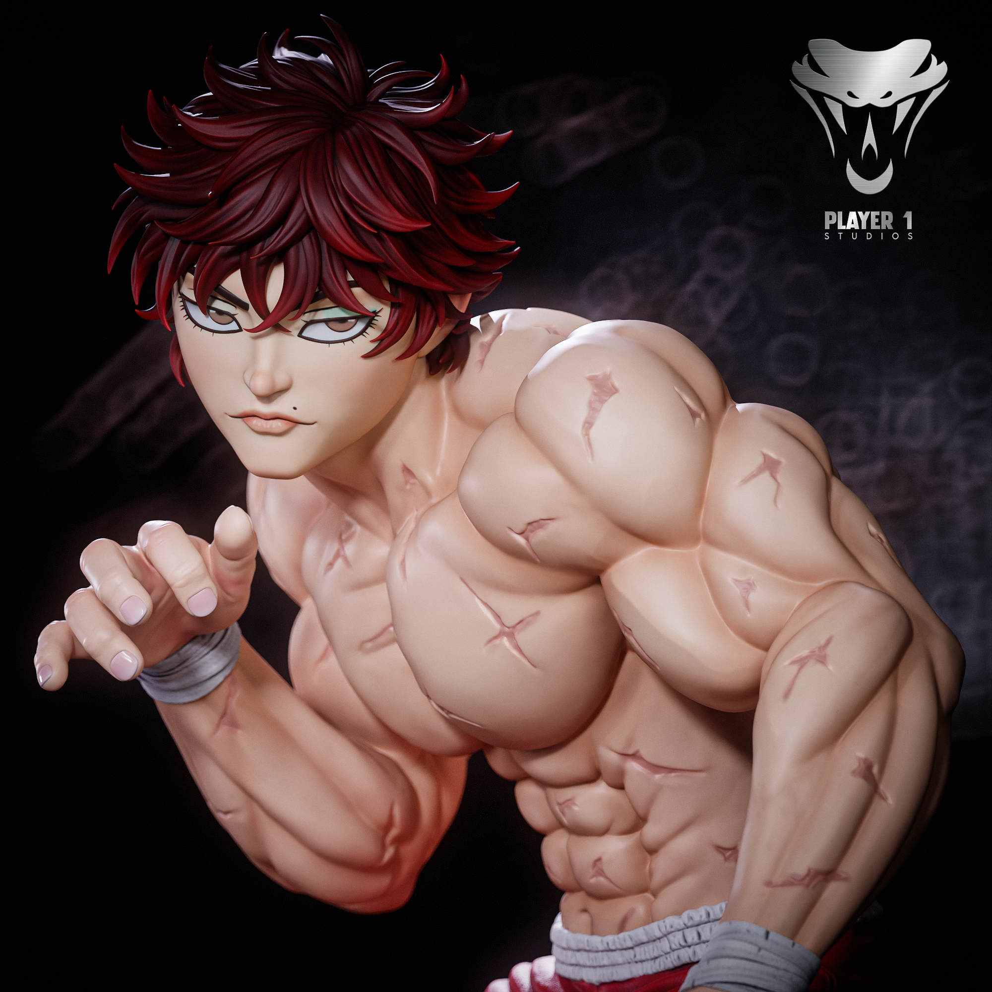 【Pre-sale】1/6 and 1/4 Scale Baki THE CHAMPION-バキ-Player 1 Studio