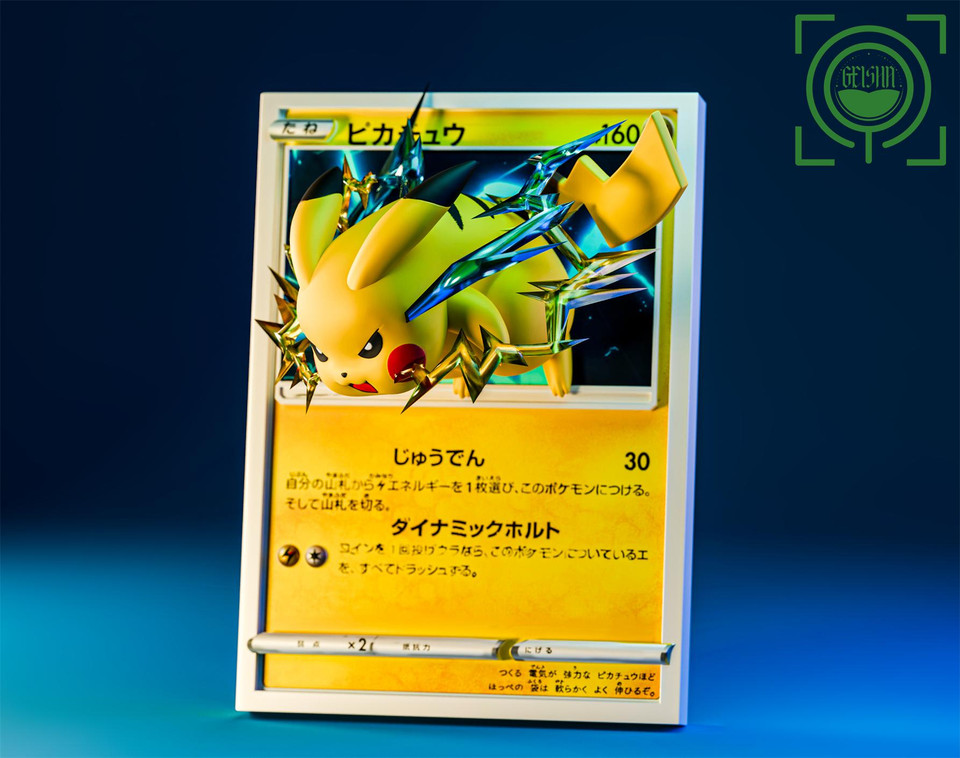 【Pre-sale】Pikachu Card 2.0-Pokemon-GEISHA Studio