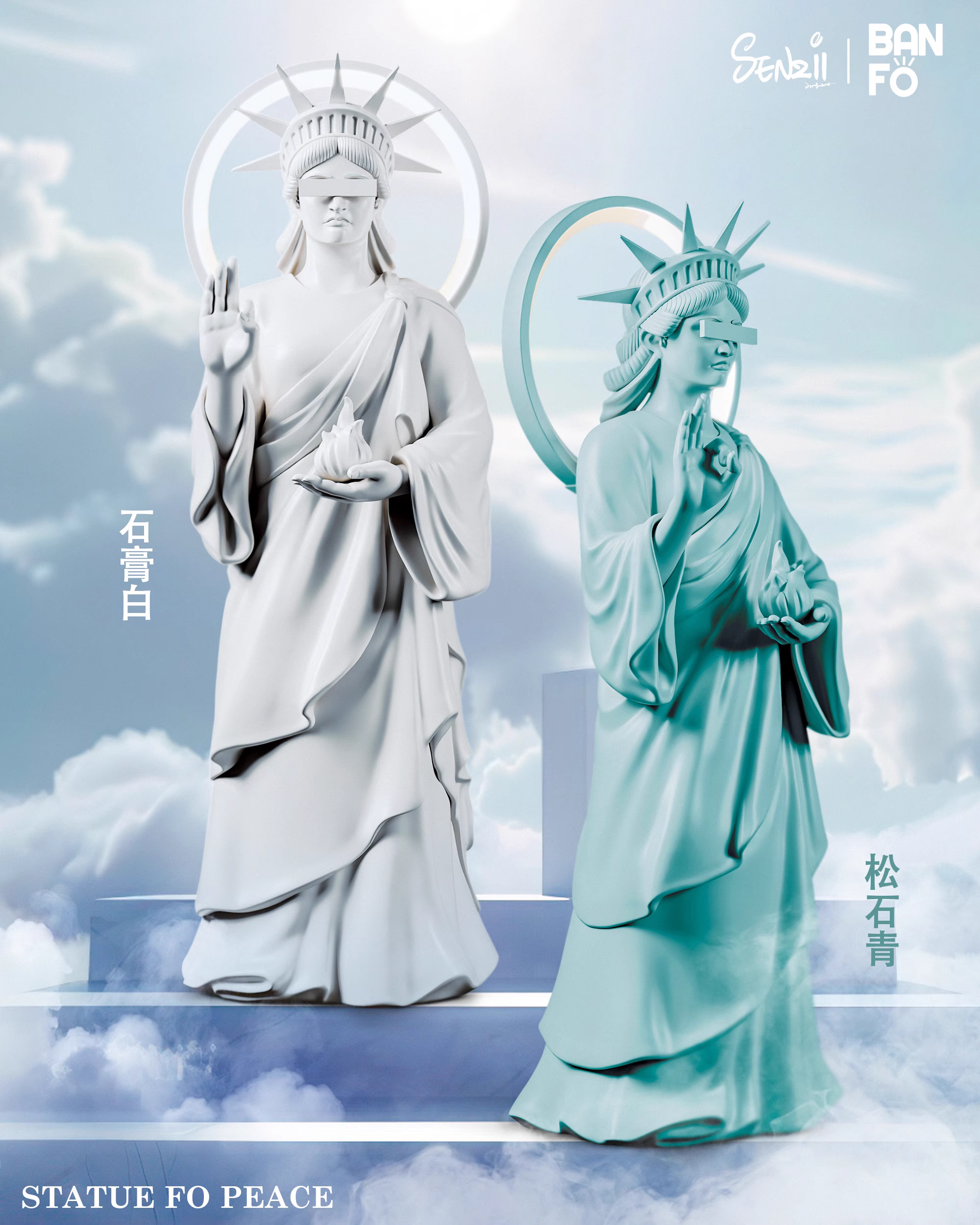 【Pre-sale】STATUE FO PEACE-Other Series-SENZII X BANFO Studios