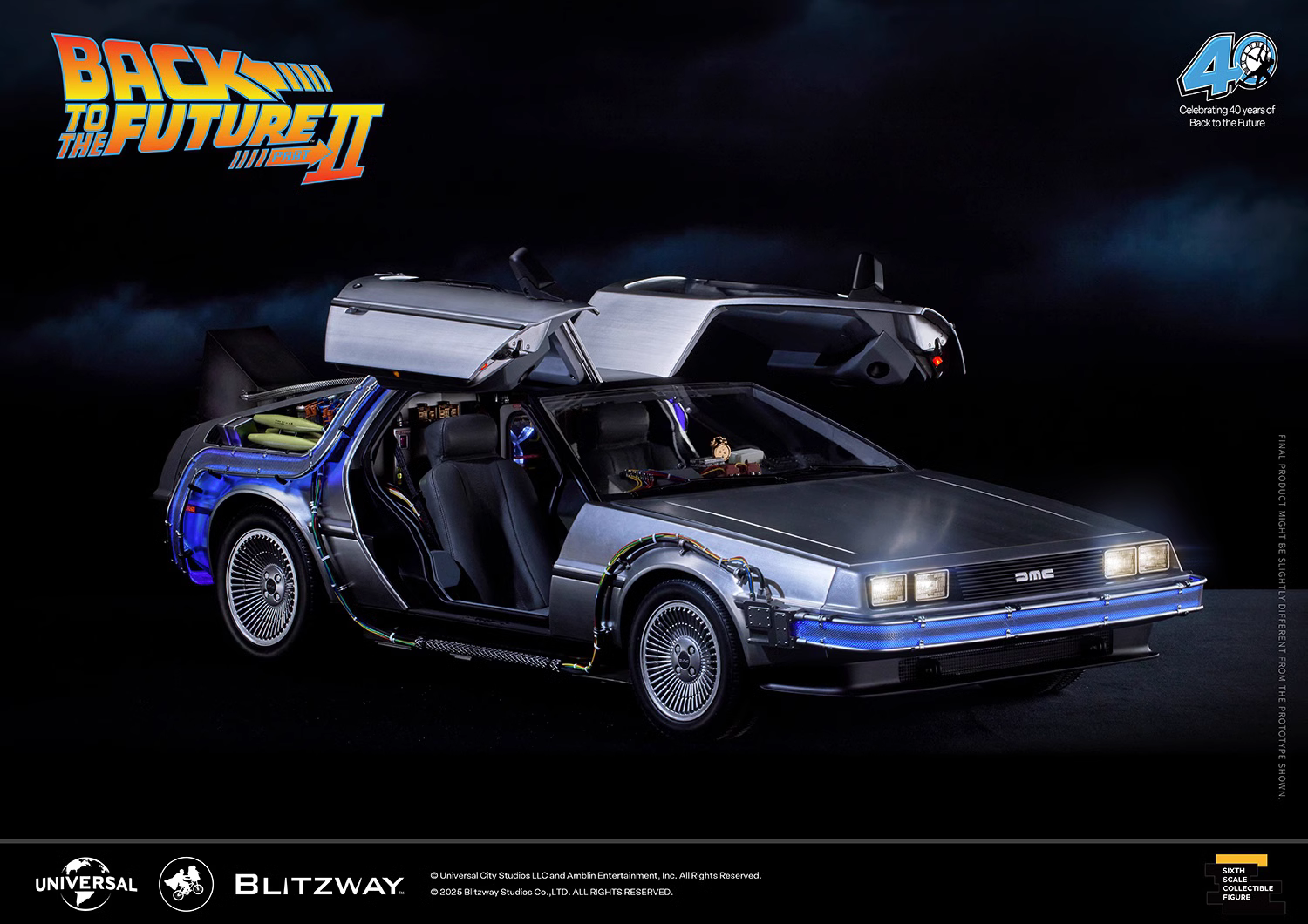 【Pre-sale】1/6 Scale Time Machine BW-UMS12201-Other Series-BLITZWAY Studio