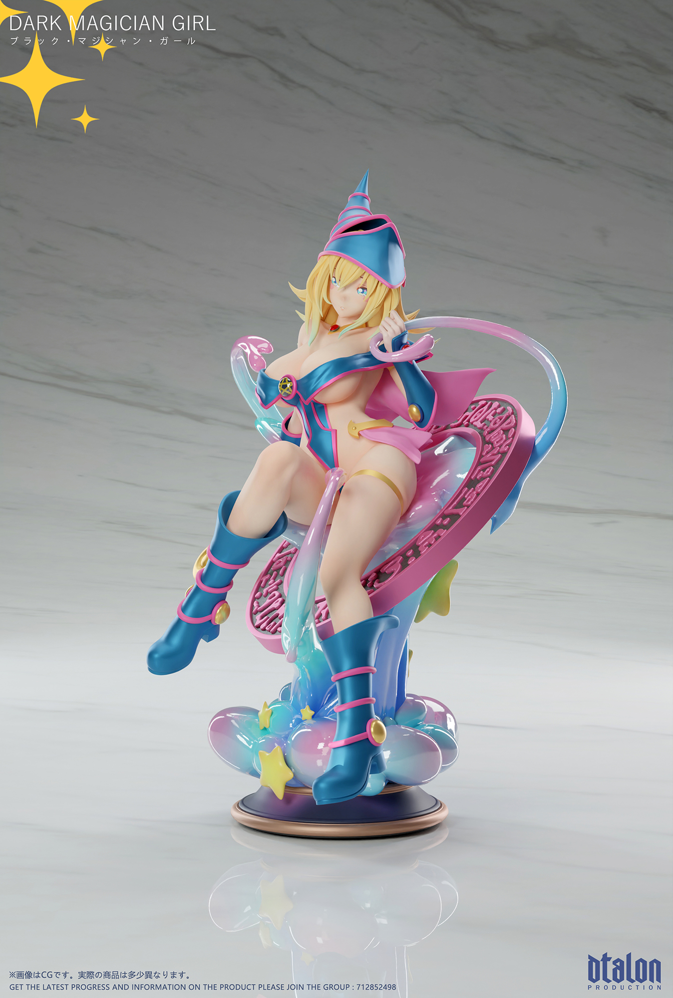 【Sold out】1/6 Scale Dark Magician Girl-Yu-Gi-Oh! Duel Monsters-Dtalon Studio