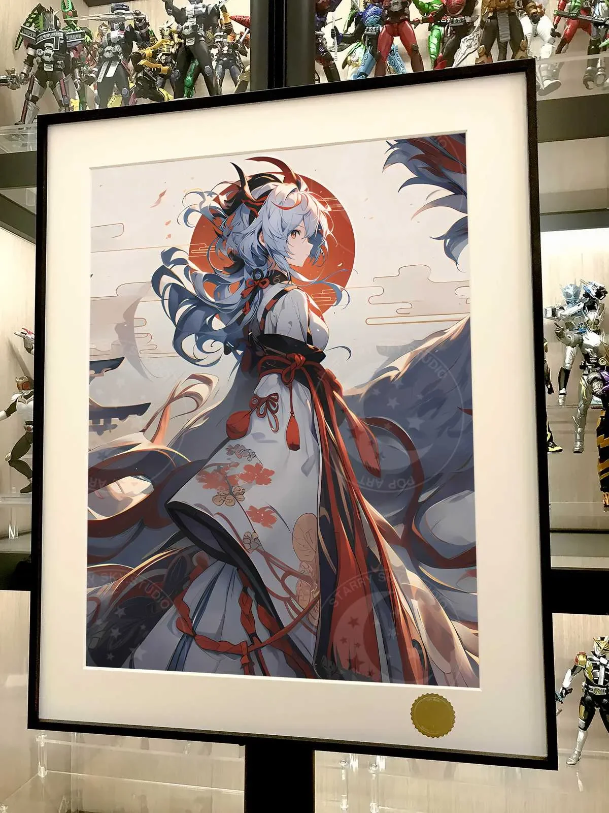 【Pre-sale】Decorative Painting of Japanese Style Ganyu-Genshin Impact-XingKong Studio