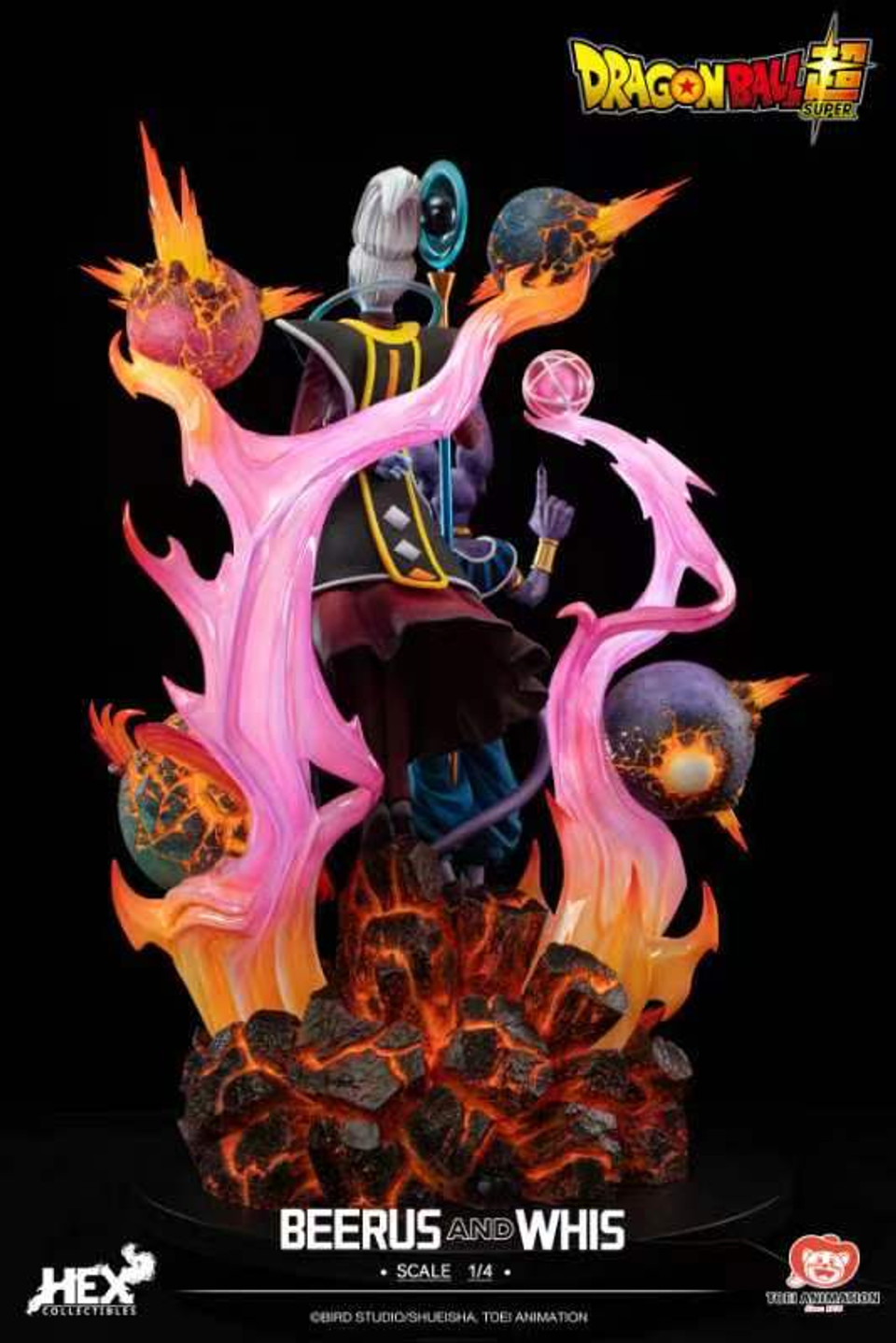 【Pre-sale】1/4 Scale Beerus and Whis Licensed-HEX Collectibles Studio