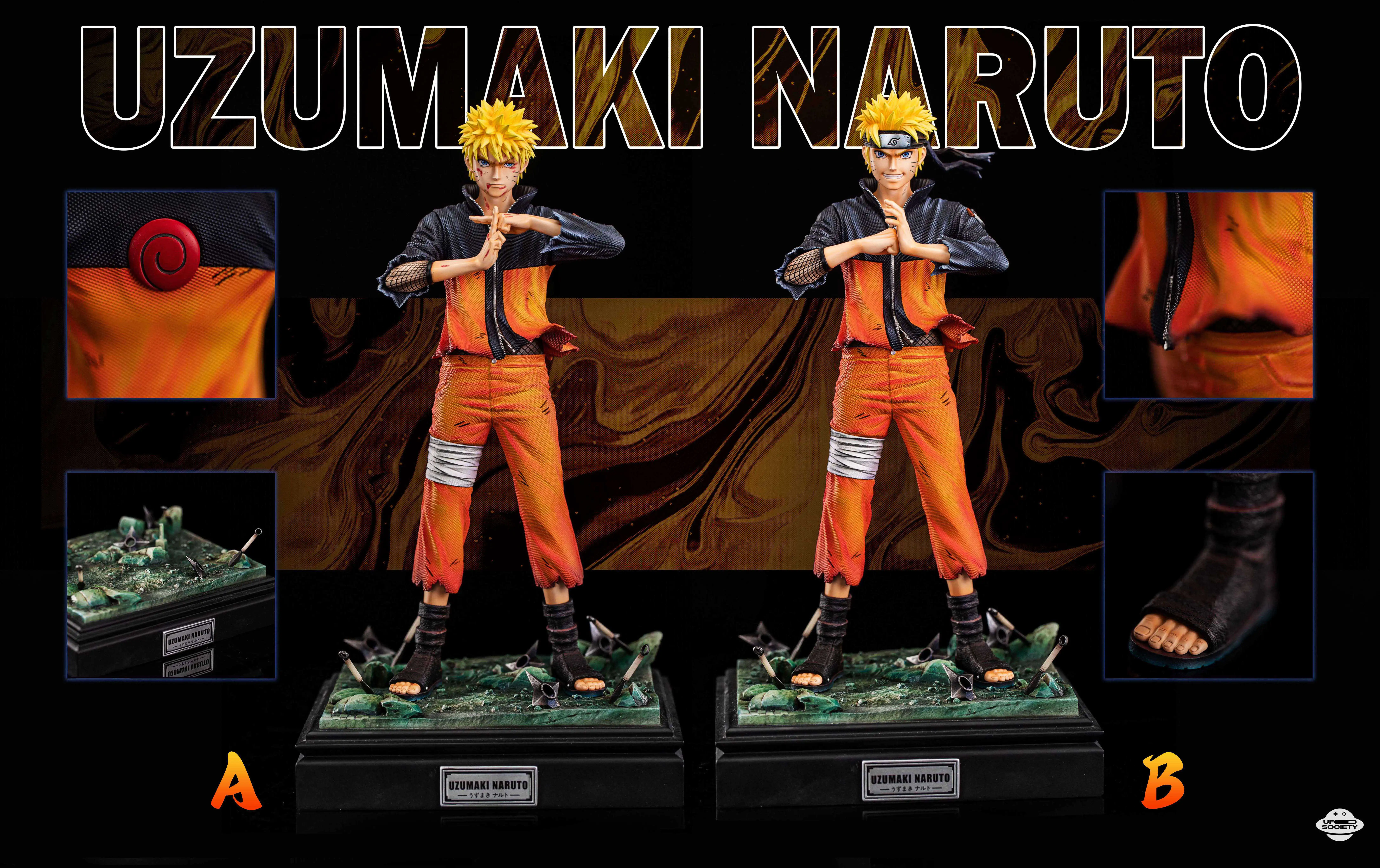 【Pre-sale】1/6 Scale No.04 Uzumaki Naruto-Ufo Society Studio