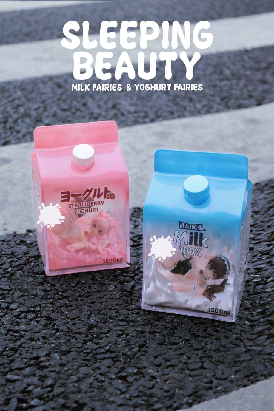 【Pre-sale】Milk Fairies-Milky Mirage and Yoghurt Fairies-Strawberry Dreamscape-Original Design-WeArtDoing Studio