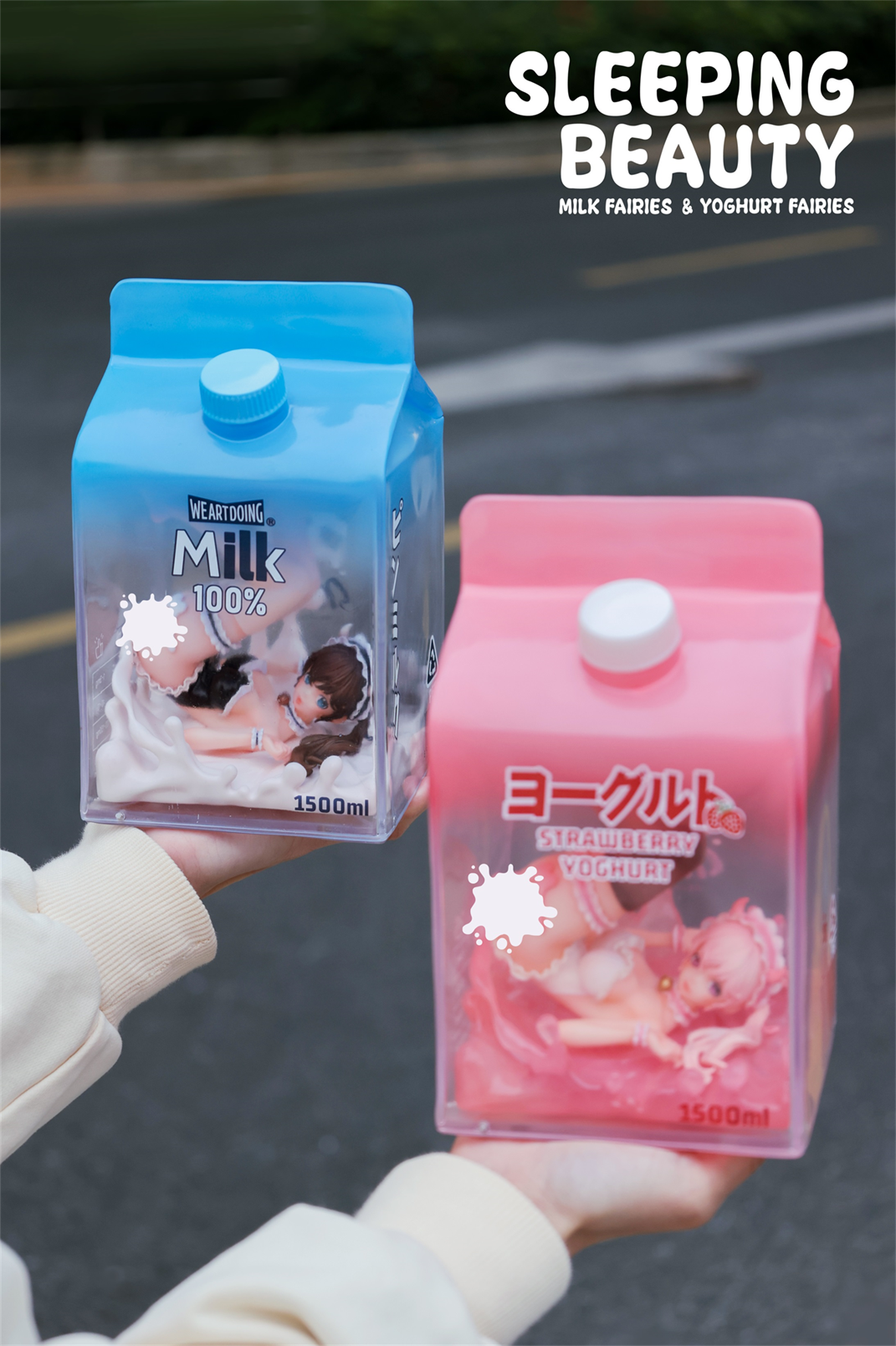 【Pre-sale】Milk Fairies-Milky Mirage and Yoghurt Fairies-Strawberry Dreamscape-Original Design-WeArtDoing Studio