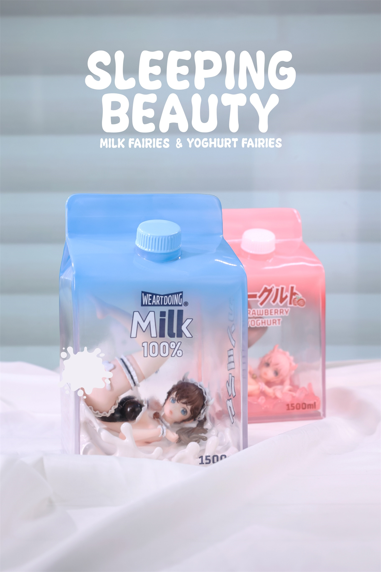 【Pre-sale】Milk Fairies-Milky Mirage and Yoghurt Fairies-Strawberry Dreamscape-Original Design-WeArtDoing Studio