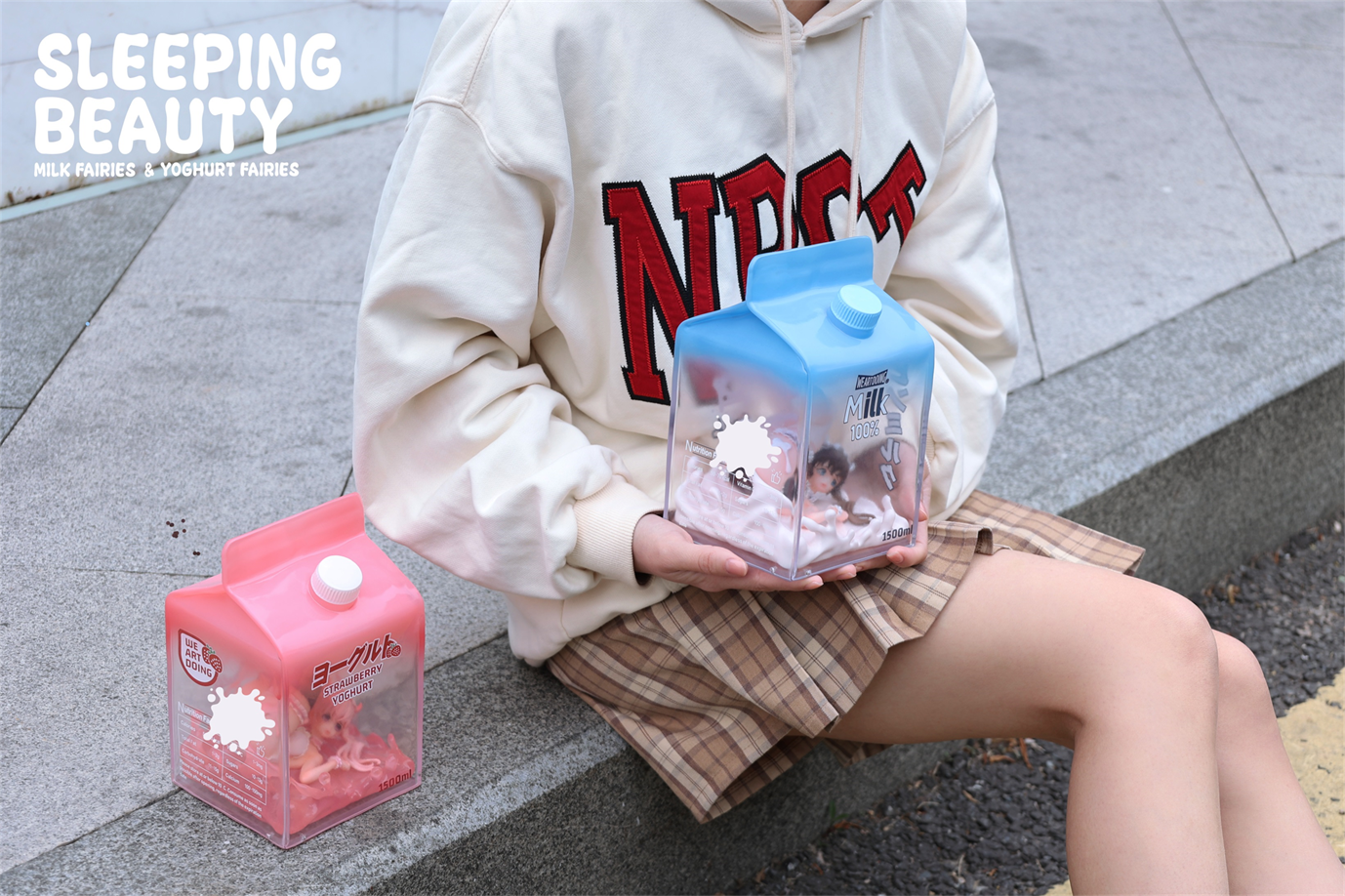 【Pre-sale】Milk Fairies-Milky Mirage and Yoghurt Fairies-Strawberry Dreamscape-Original Design-WeArtDoing Studio