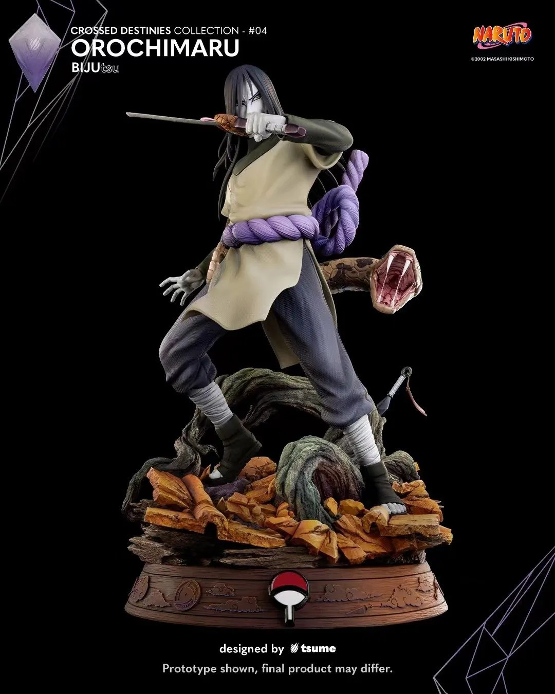 【Pre-sale】1/4 Scale Licensed Bijutsu Series Orochimaru-TSUME Studio