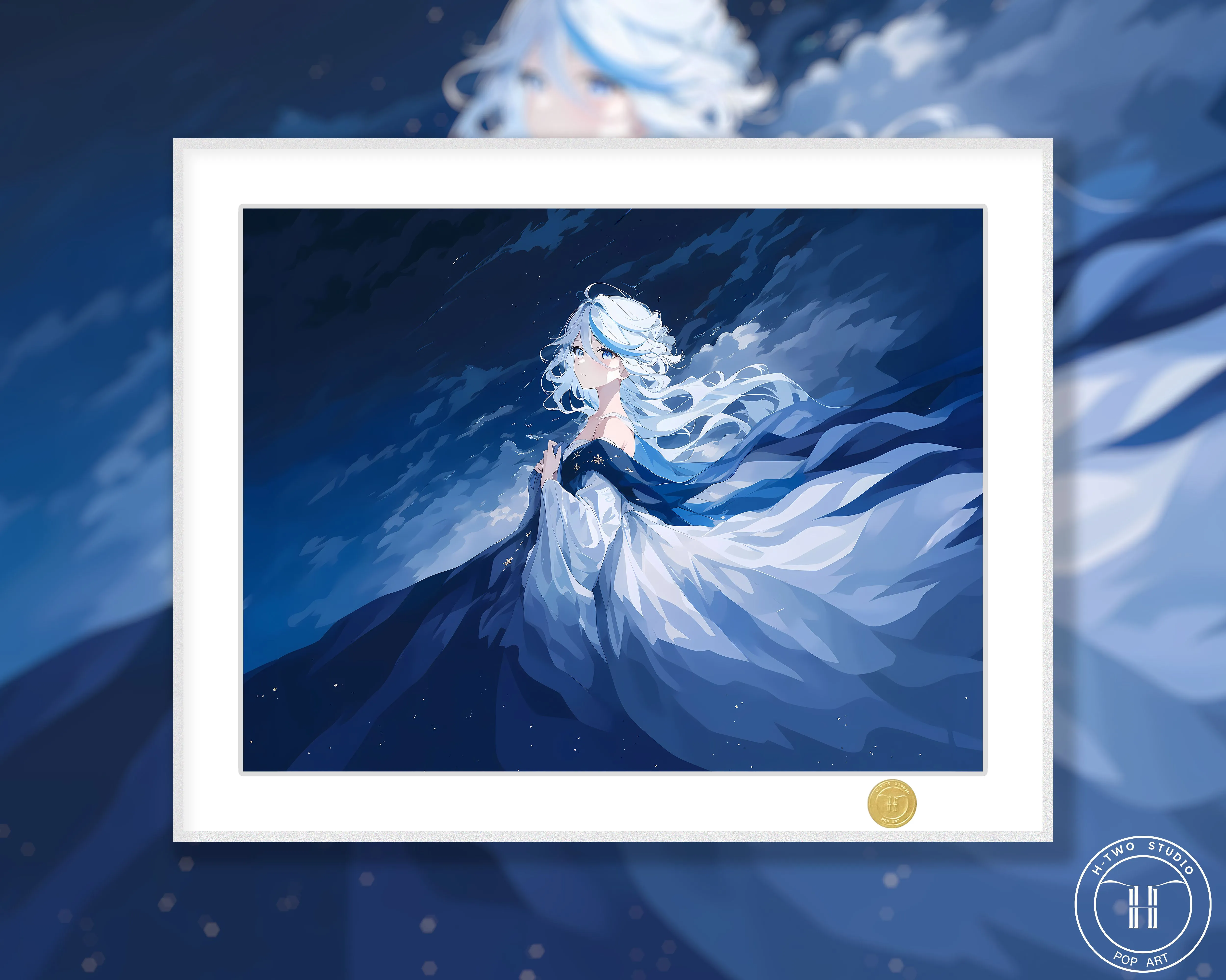 【Pre-sale】Decorative Painting of Furina-Genshin Impact-H2 Studio