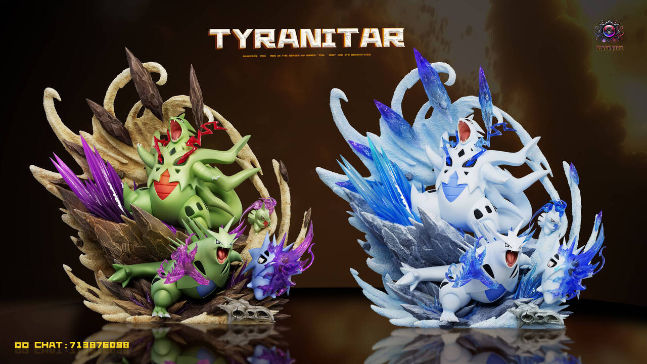 【Pre-sale】Tyranitar Family-Pokemon-Black Rose Studio