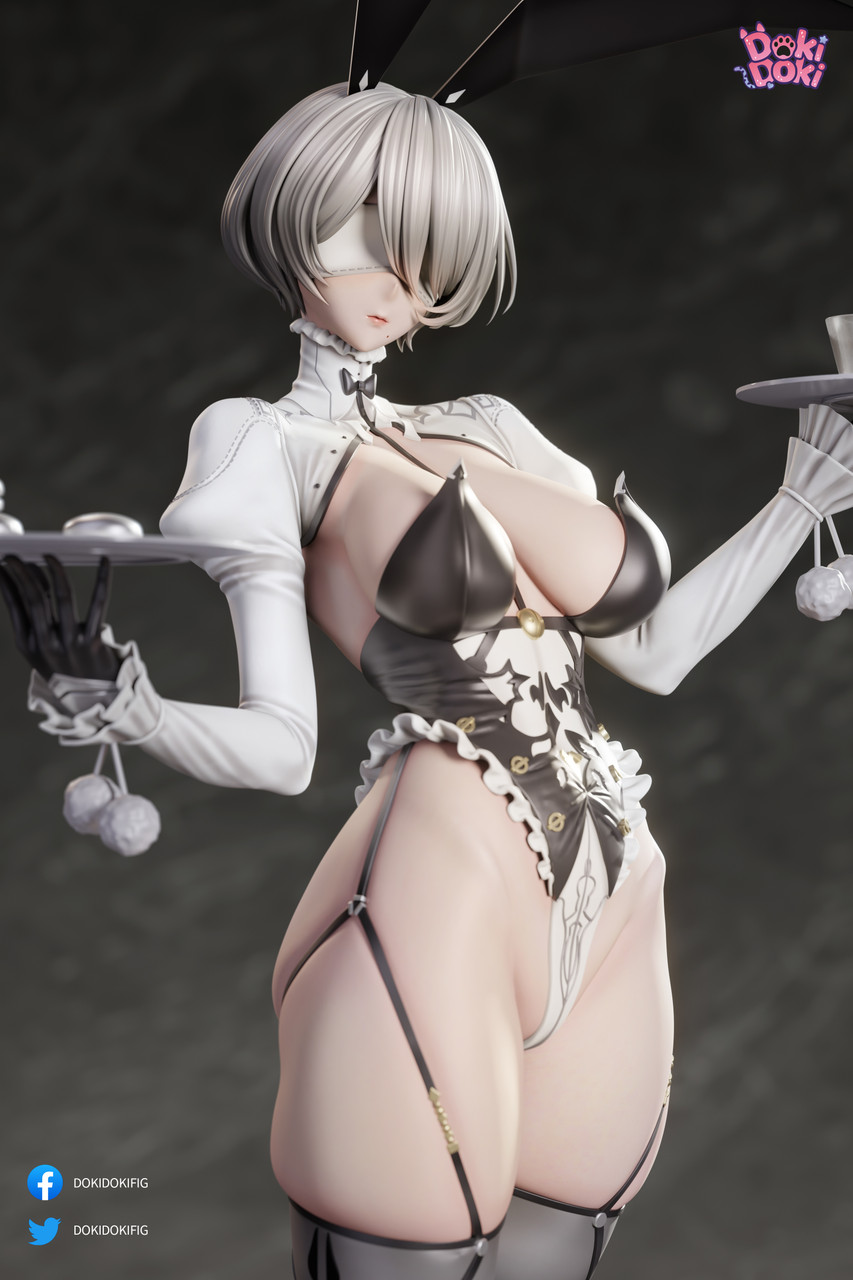 【Pre-sale】1/6 Scale Nier 2B DISH-NieR:Automata-DOKI DOKI Figures Studio