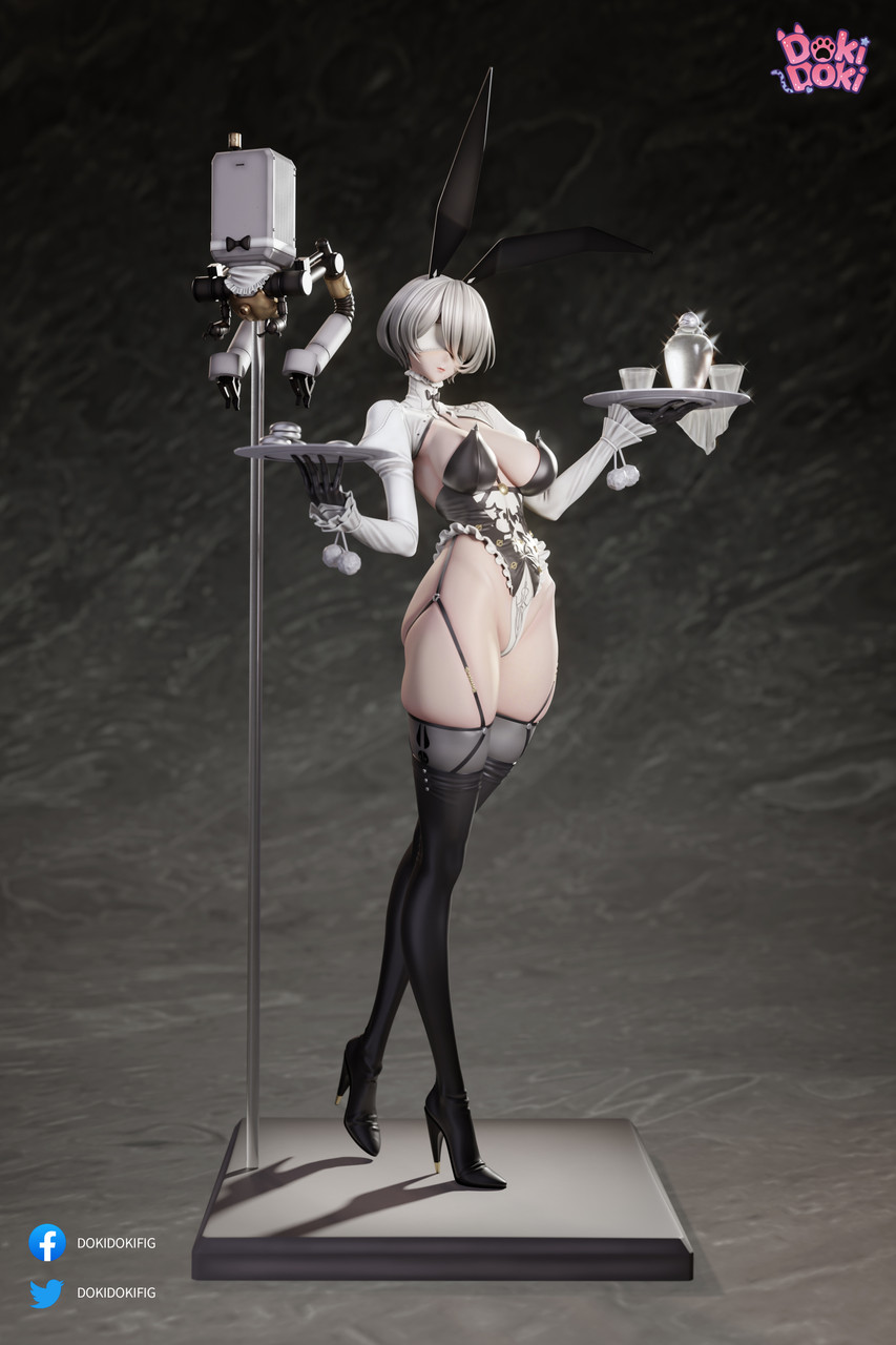【Pre-sale】1/6 Scale Nier 2B DISH-NieR:Automata-DOKI DOKI Figures Studio