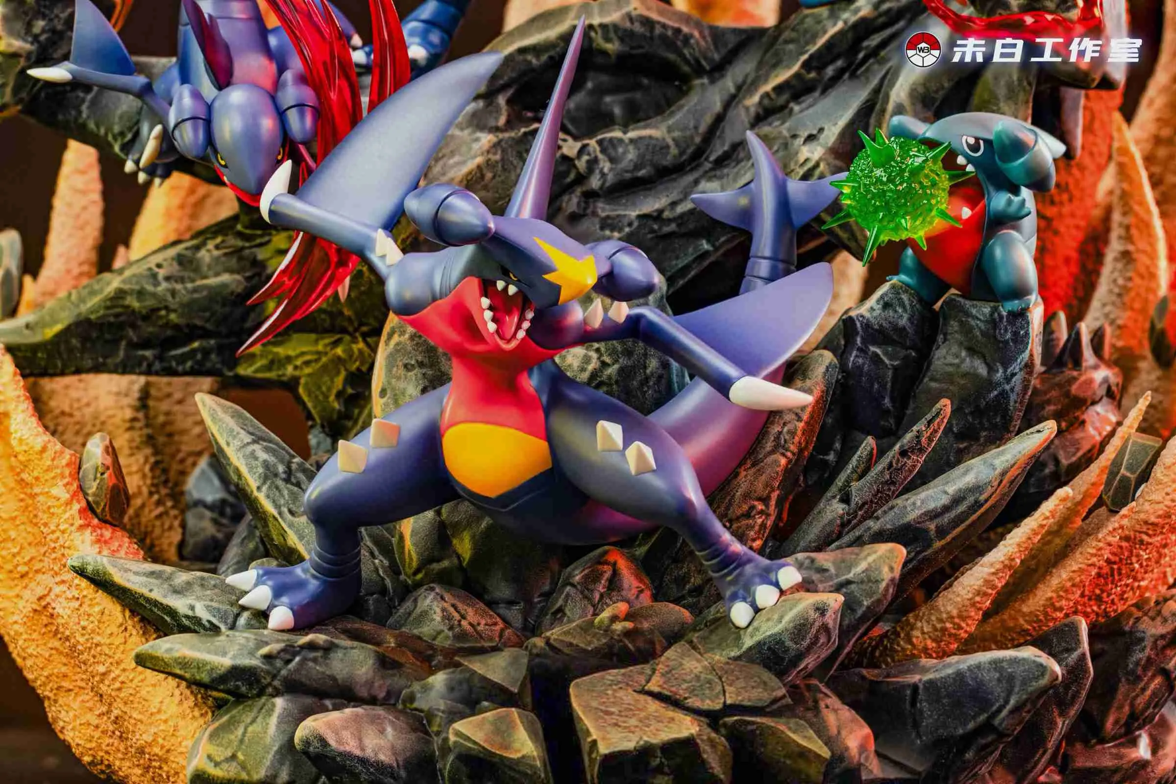 【Pre-sale】Evolution of Garchomp Set-Pokemon-WeiBai Studio