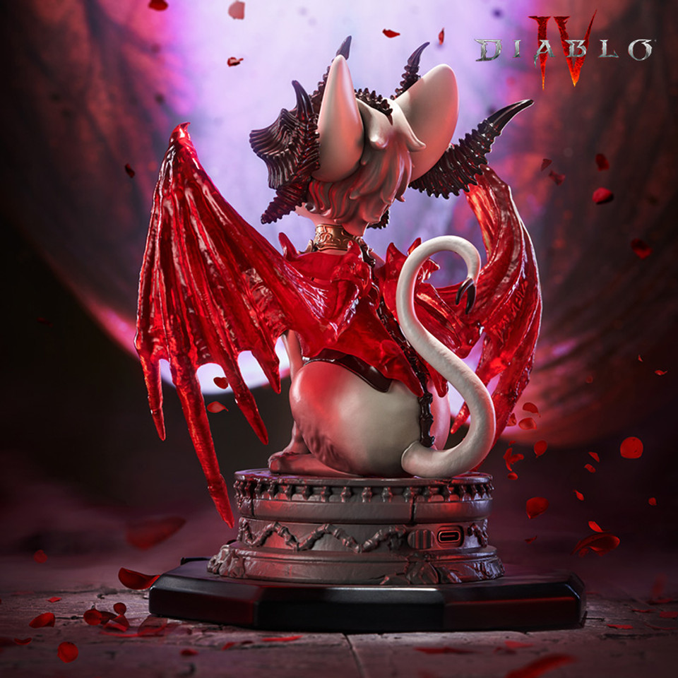 【Pre-sale】Lilith Meow Light-Up Collectible Figure-Diablo IV-Blizzard Studio