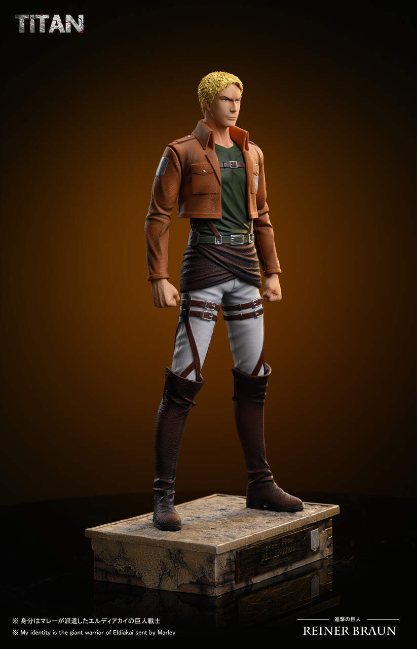 【Pre-sale】1/6 Scale Bertholdt Hoover and Reiner Braun-Attack on Titan-Titan studio