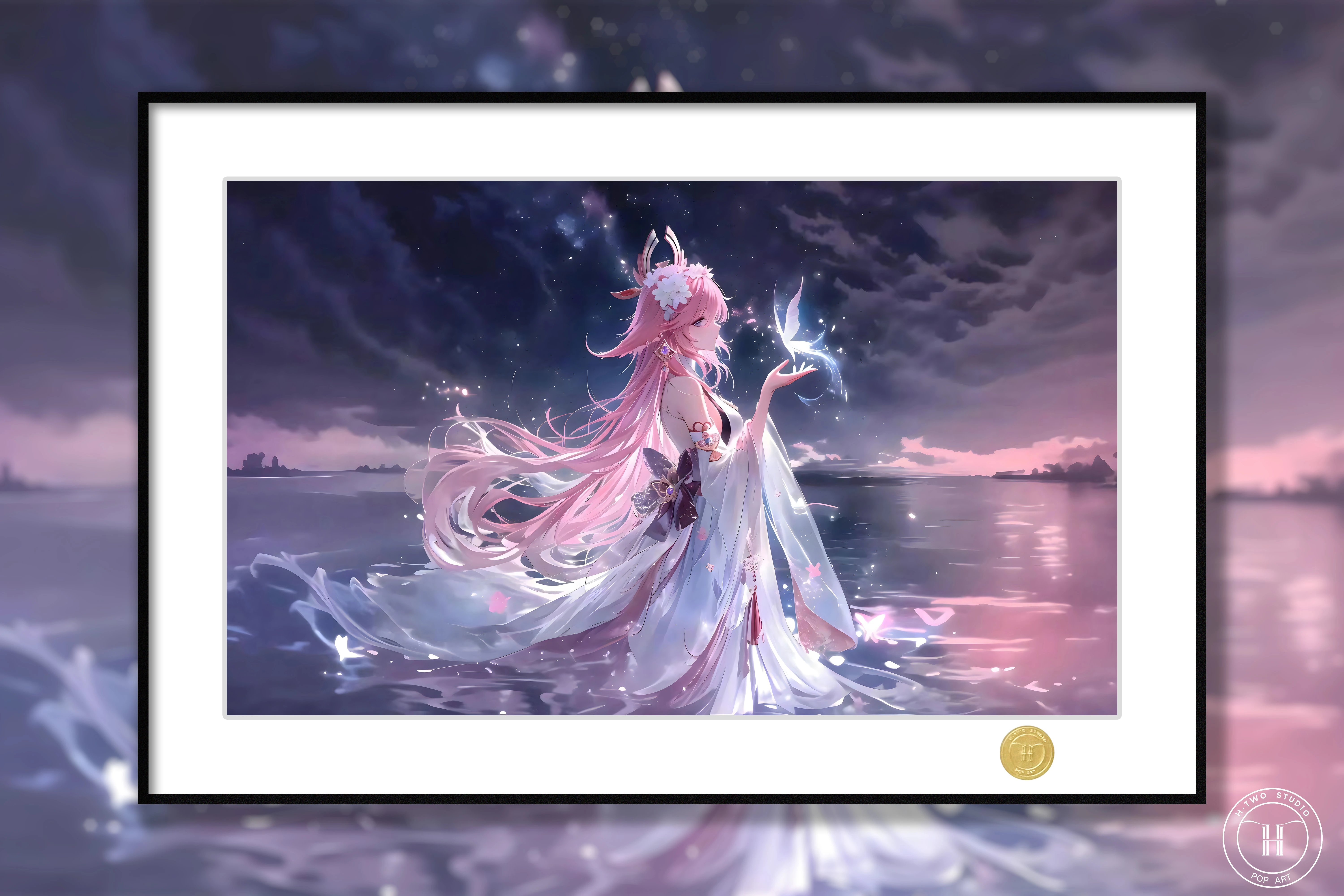 【Pre-sale】Decorative Painting of Yae Miko-Genshin Impact-H2 Studio