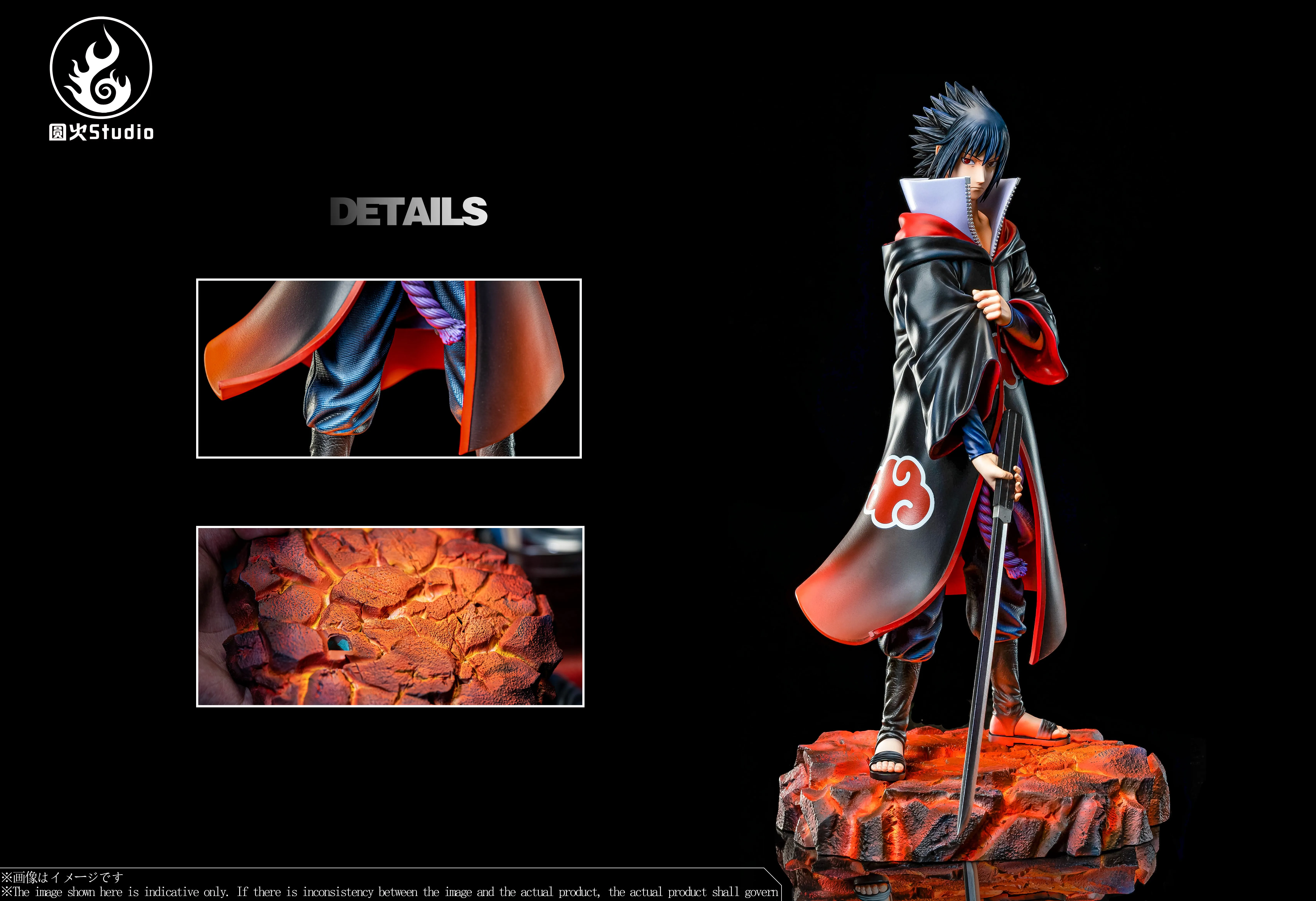 【Pre-sale】1/6 and 1/4 Scale Uchiha Sasuke-YuanHuo Studio