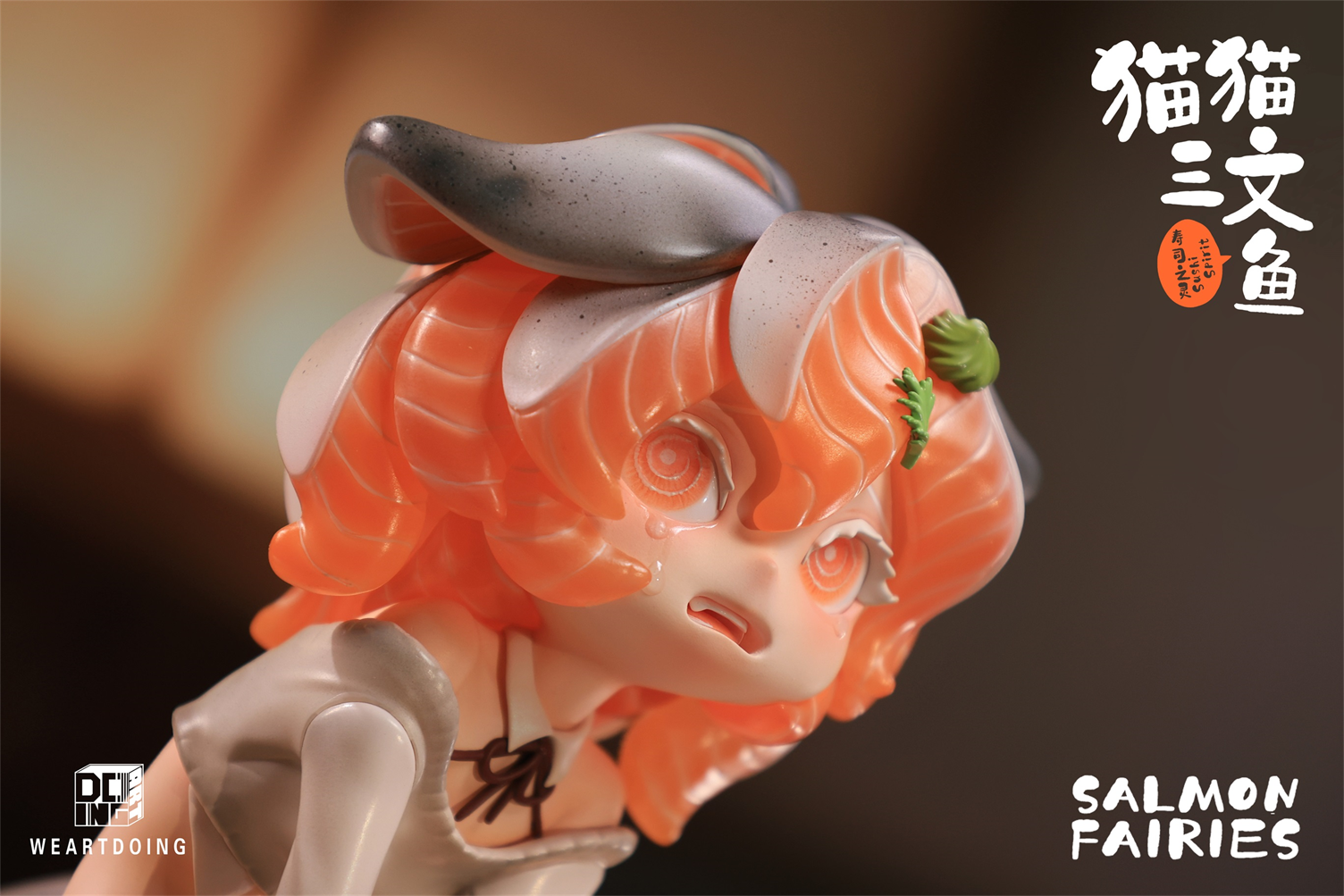 【Pre-sale】Salmon Fairies-Silve and Caramel-Original Design-WeArtDoing Studio