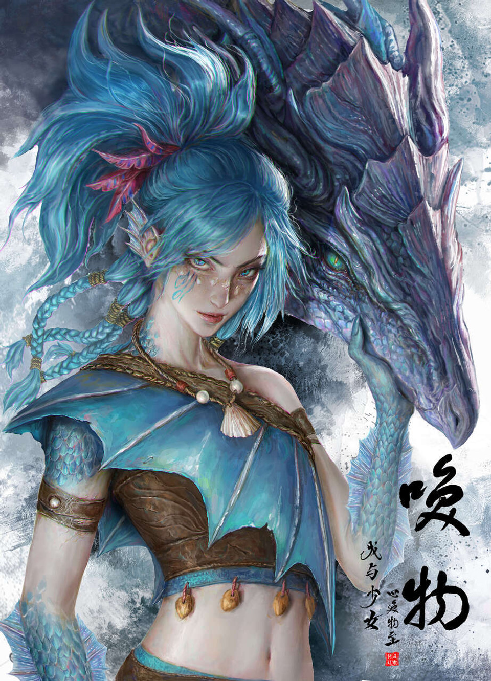 【Pre-sale】1/10 Scale Blueheart and Zelor-Other Series-Invoke Media Studio