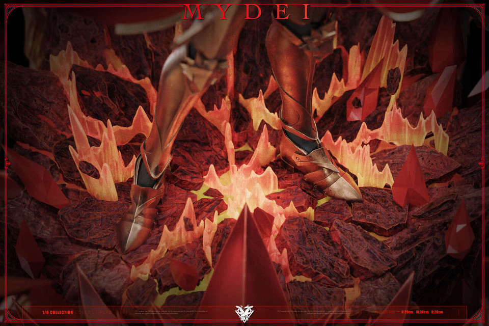 【Pre-sale】1/6 Scale Mydei with LED-Honkai: Star Rail-OKR Studio