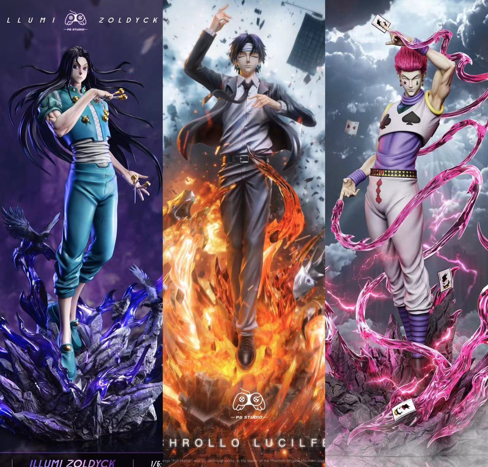 【Pre-sale】1/6 Scale Hisoka with LED-HUNTER×HUNTER-PG Studio