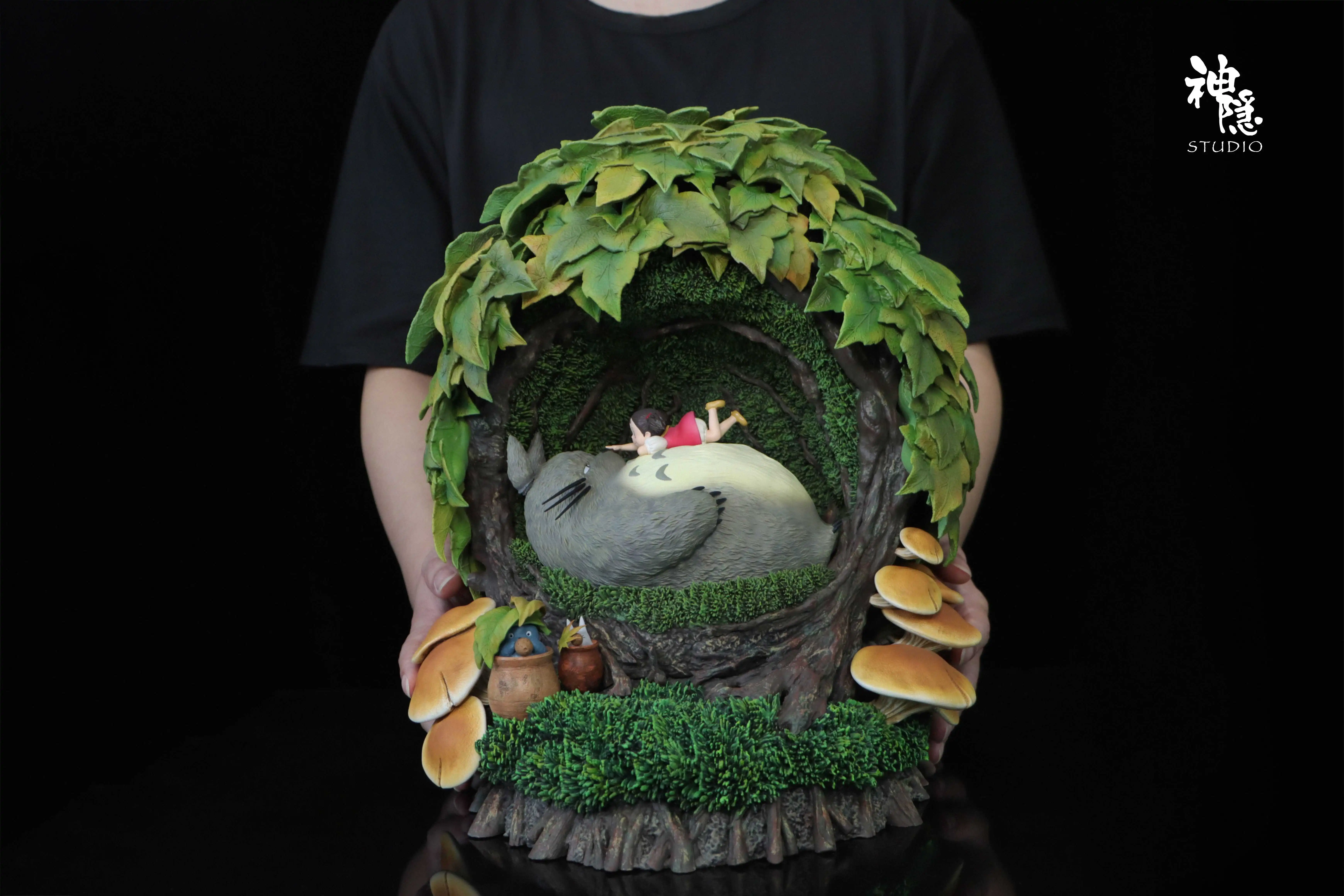 【Left one】Totoro Rest in the Tree Hole-Studio Ghibli-ShenYin Studio