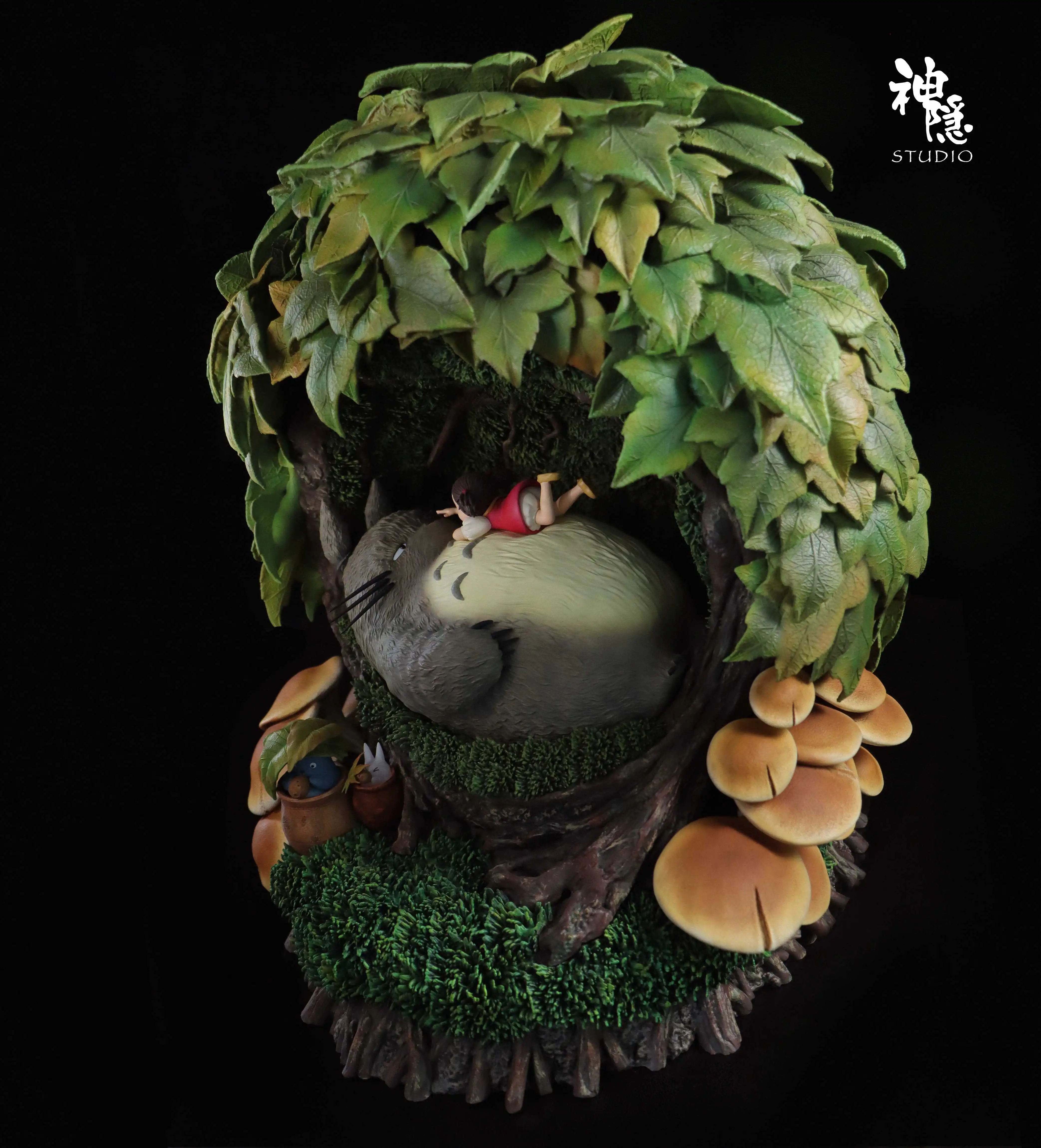 【Left one】Totoro Rest in the Tree Hole-Studio Ghibli-ShenYin Studio